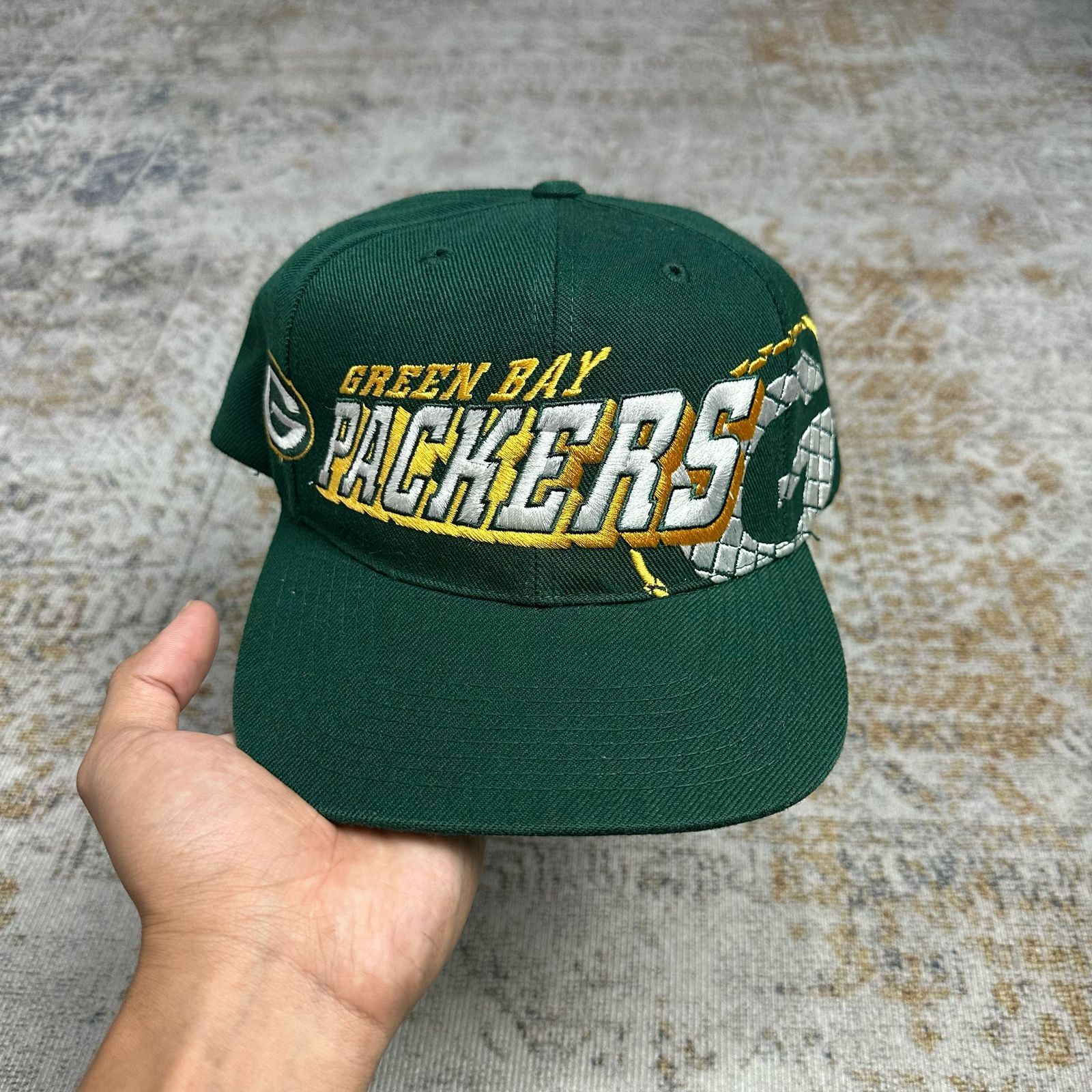 Vintage Hat Green Bay Packers Grid Sports Specialties