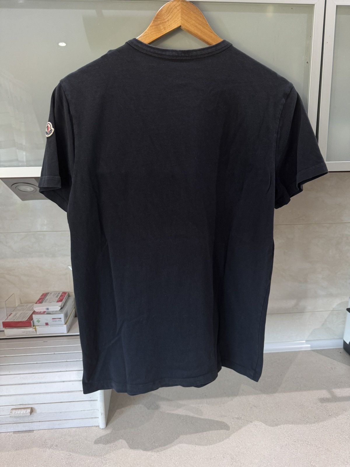 Moncler Moncler black tshirt Size US M / EU 48-50 / 2 - 6 Thumbnail