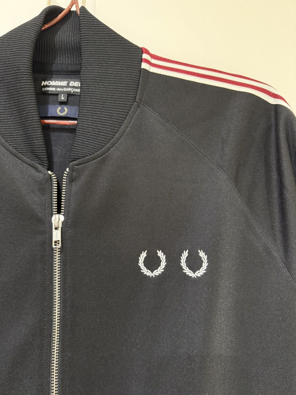 Comme des Garcons (RARE) double laurel wreath logo bomber Size US L / EU 52-54 / 3 - 2 Thumbnail