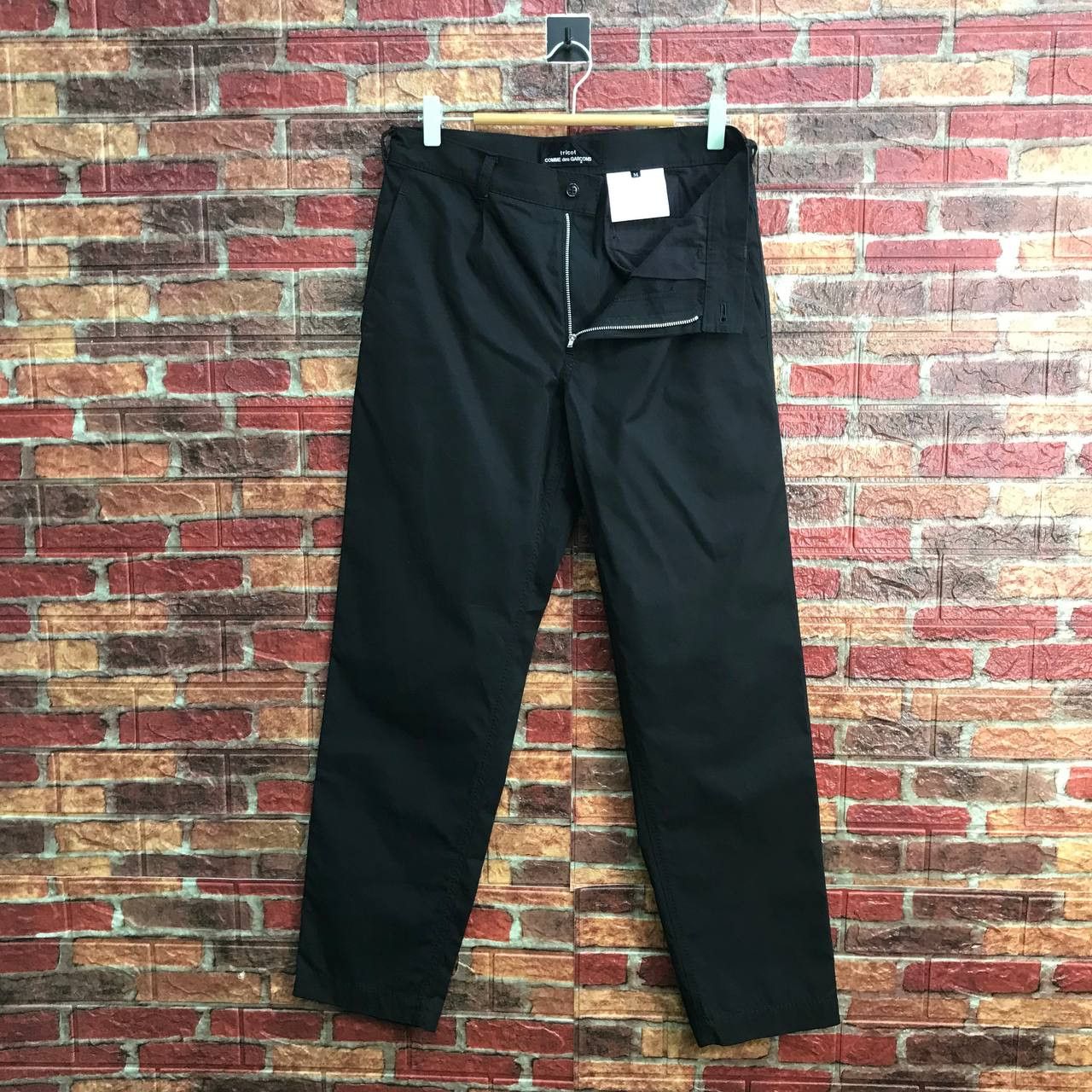 Comme des Garcons AD2011 Tricot Comme des Garçons Black Mamba Minimalist Pant Size US 29 - 5 Thumbnail