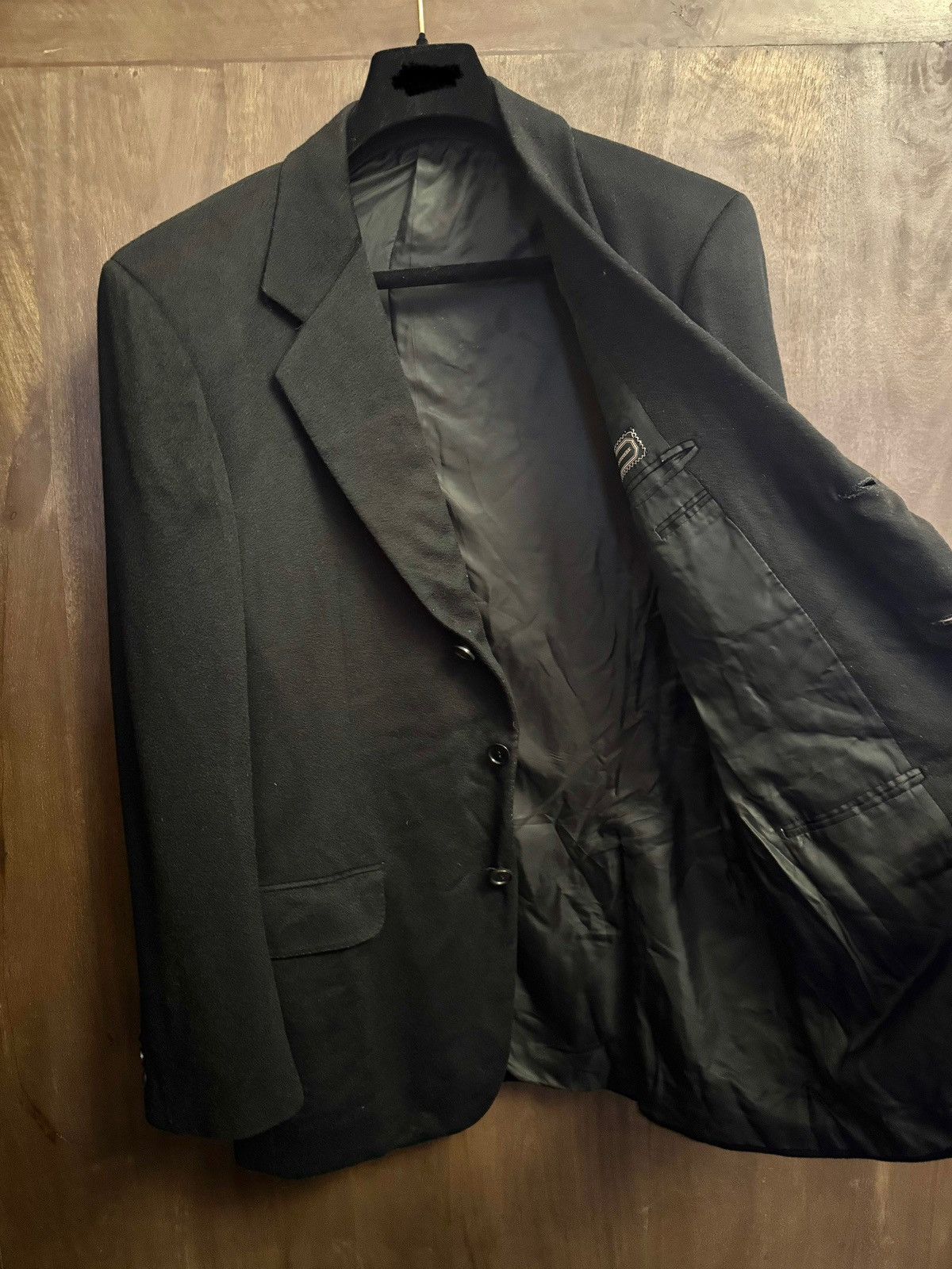 Saint Laurent Paris Saint laurent paris vintage men cashmere wool jacket 48 Size 48R - 10 Thumbnail