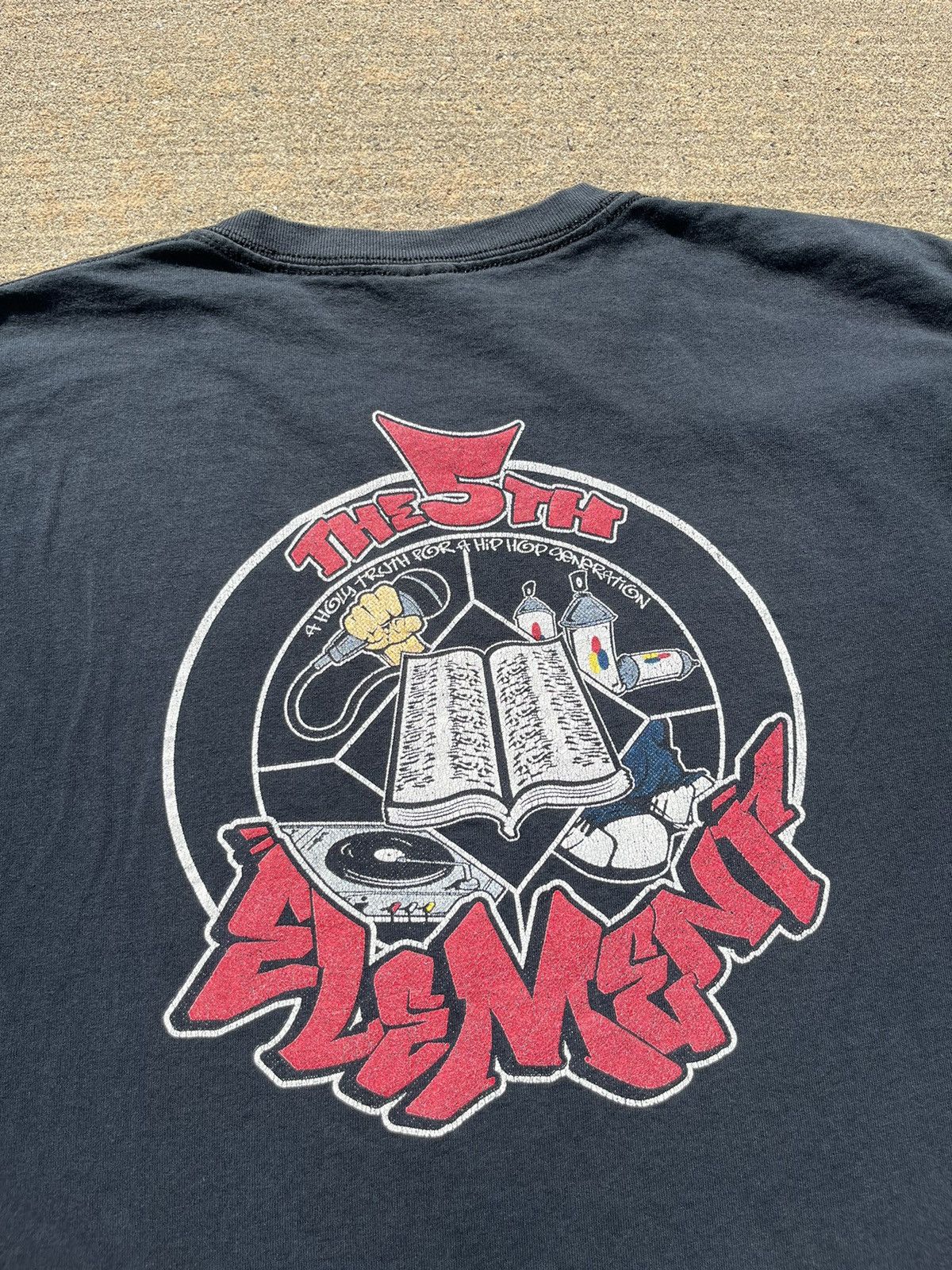 Rap Tees VINTAGE Y2K THE5TH ELEMENT HIP-HOP T-SHIRT Size US L / EU 52-54 / 3 - 1 Thumbnail