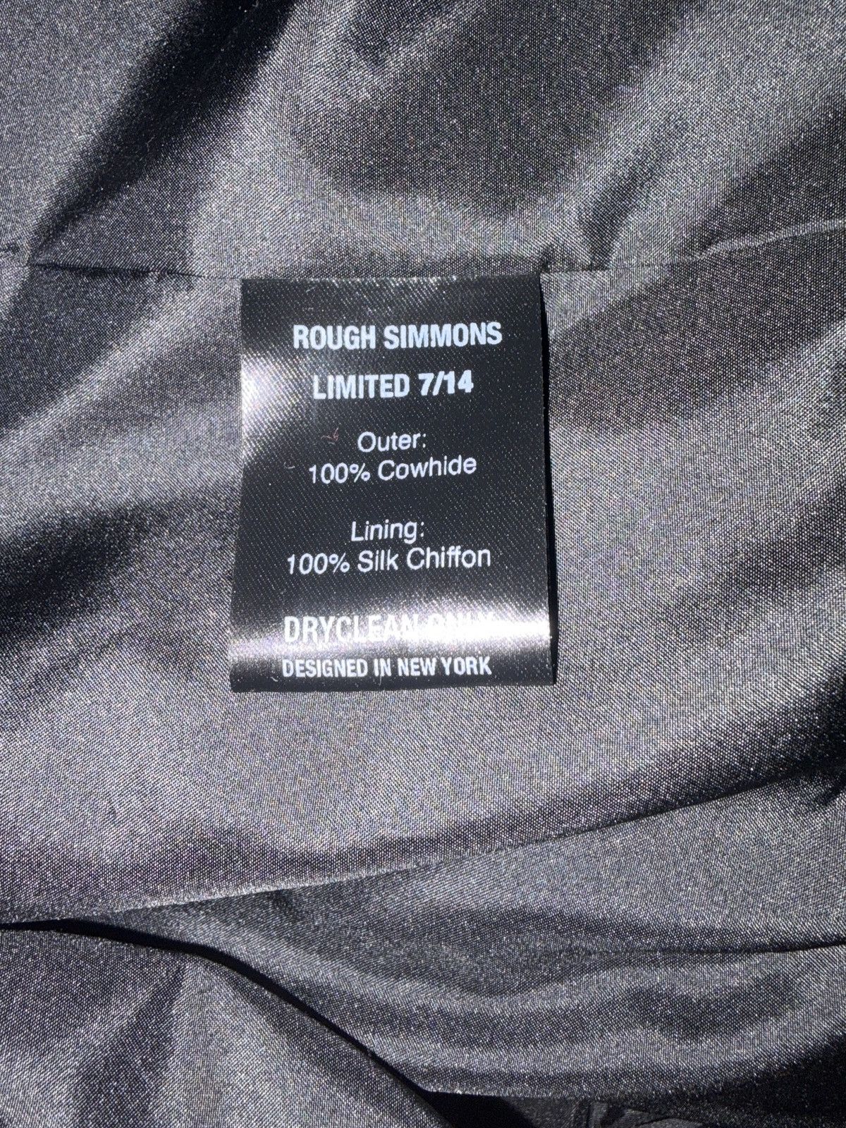 Rough Simmons AW26 Trio Leather Jacket Size US XL / EU 56 / 4 - 5 Thumbnail