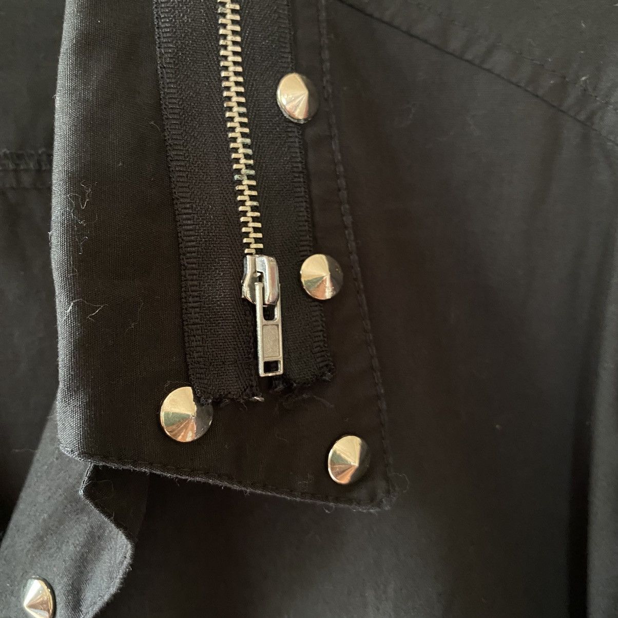 Sex Pot ReVeNGe SEX POT ReVeNGe Y2K Punk Black Studded Punk Patch Shirt Size US M / EU 48-50 / 2 - 4 Thumbnail
