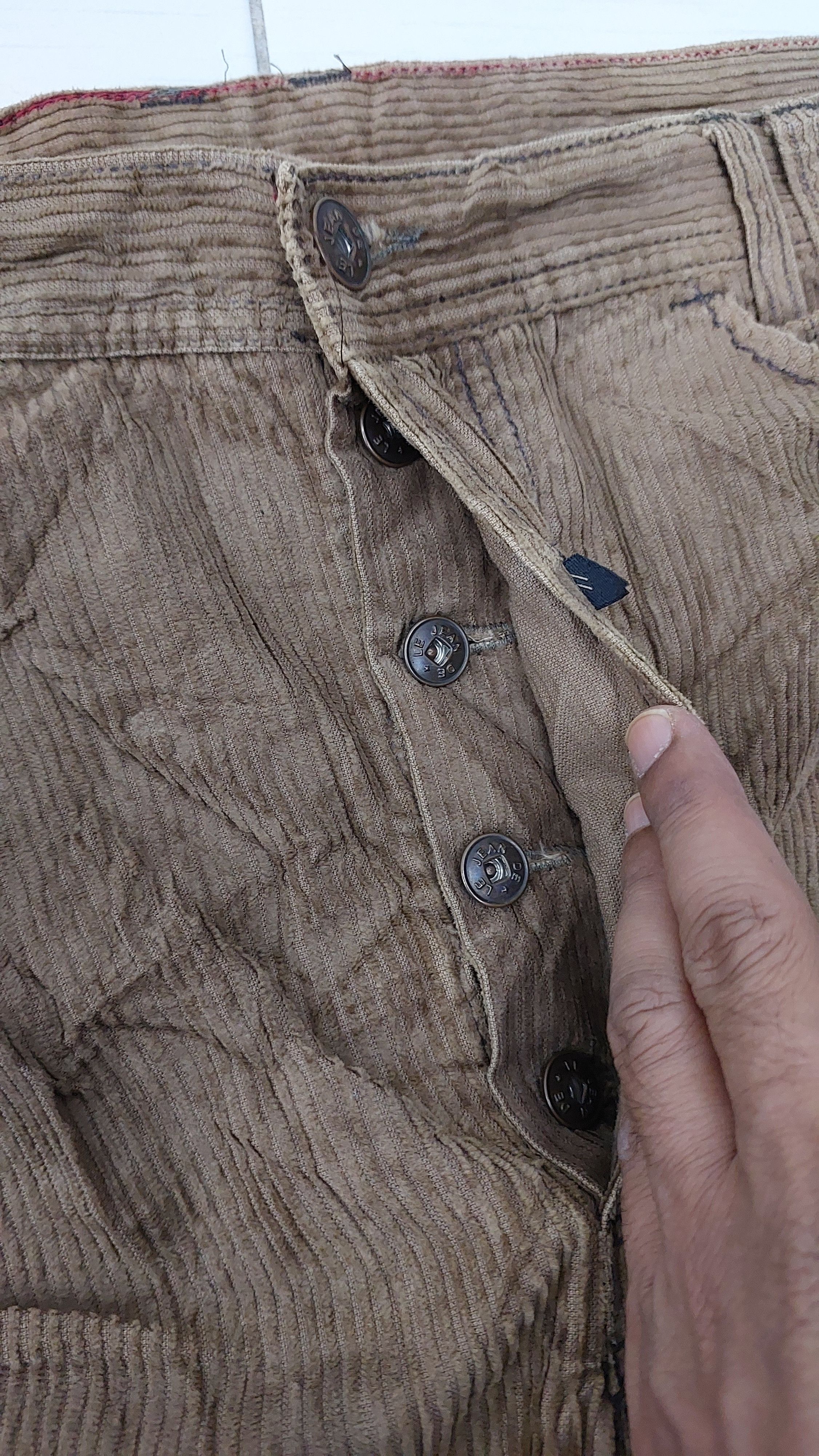 Designer × Marithe + Francois Girbaud MARITHE FRANÇOIS GIRBAUD CORDUROY PANT Size US 36 / EU 52 - 11 Thumbnail