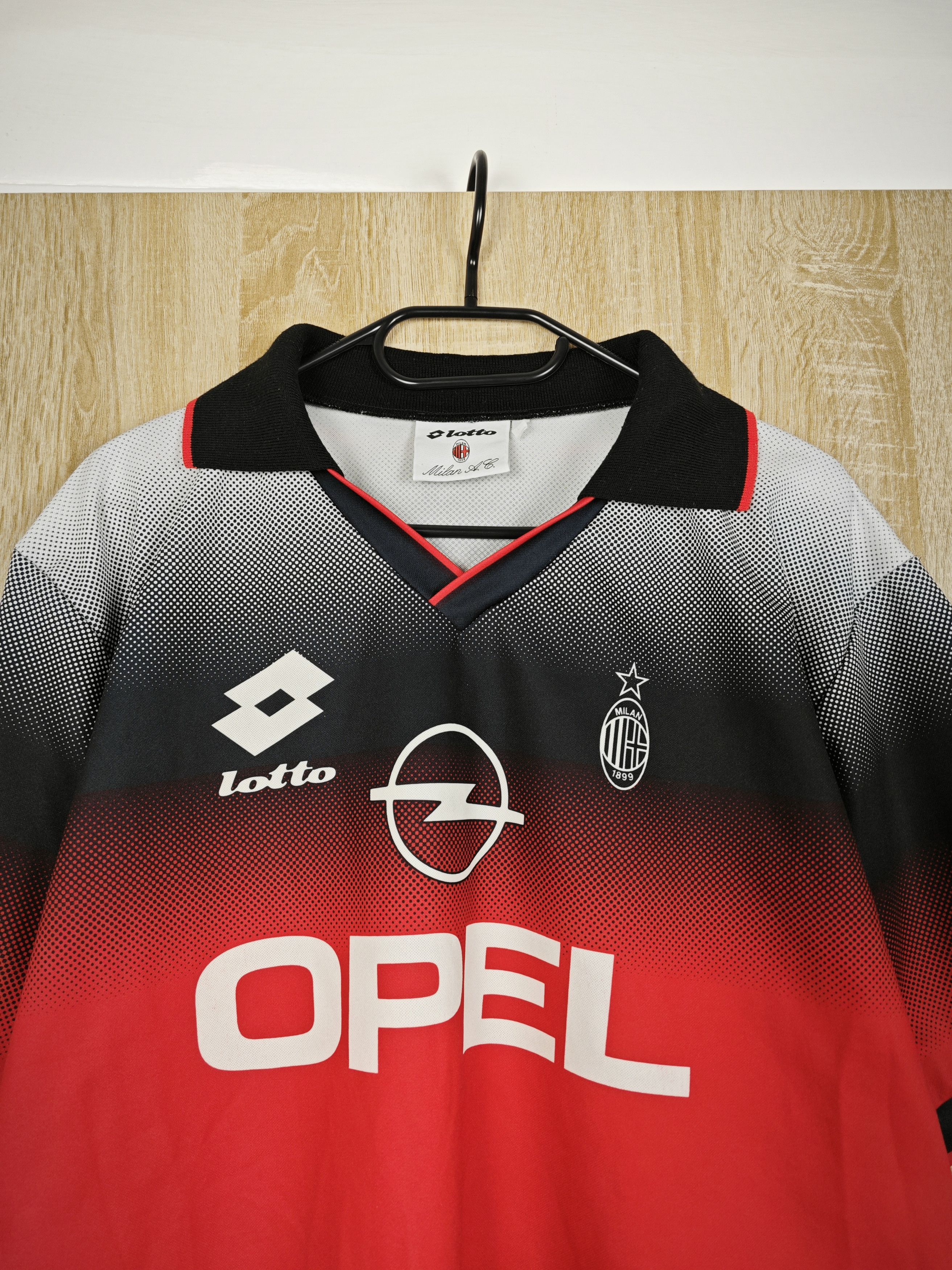 Lotto Sport AC MILAN 1995 Size US L / EU 52-54 / 3 - 2 Thumbnail