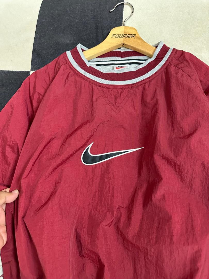 Nike × Vintage VINTAGE NIKE SWOOSH EMBORIDERY WINDBREAKER Size US L / EU 52-54 / 3 - 4 Thumbnail