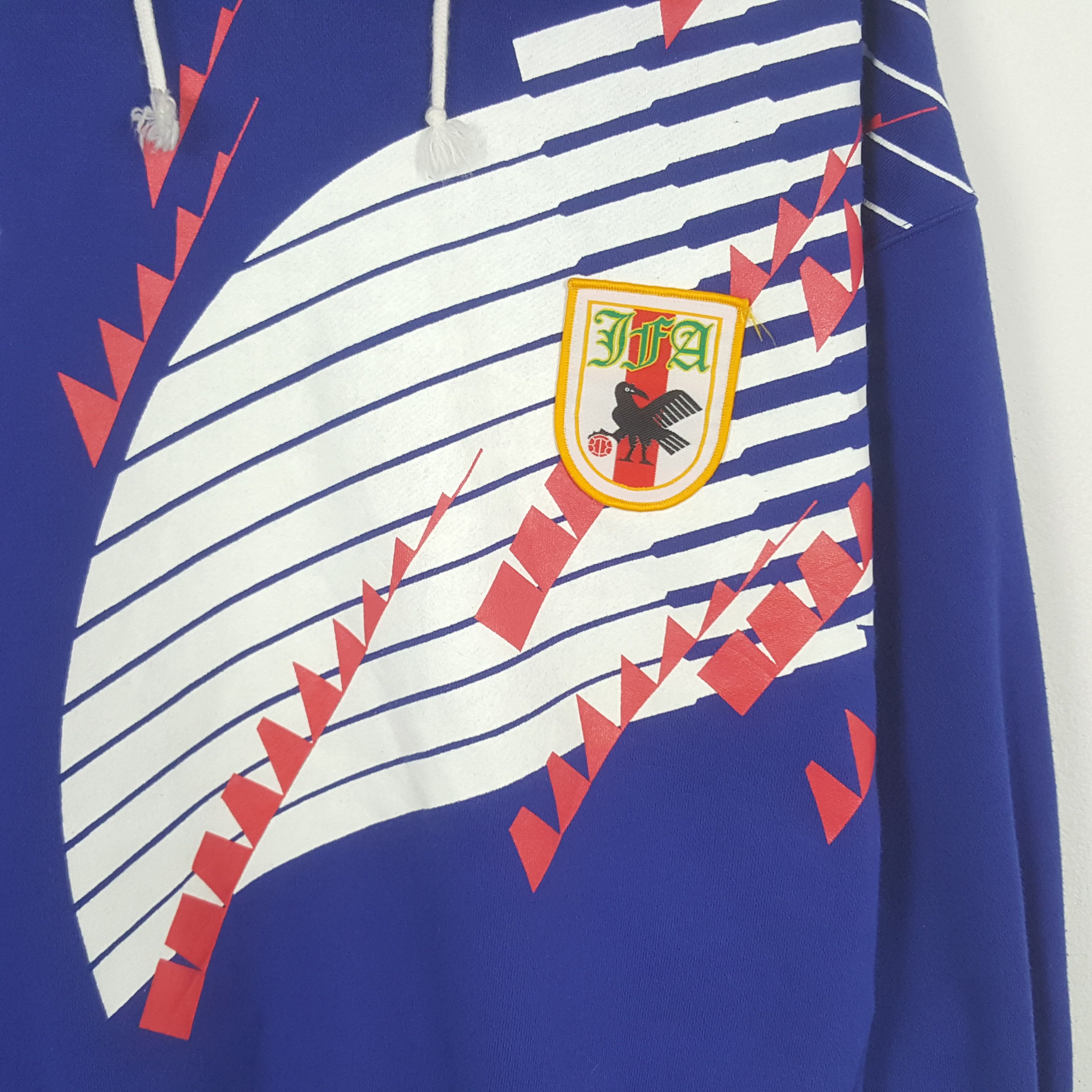 Asics ASICS The Football Association Of Japan Sweatshirt Hoodie Size US M / EU 48-50 / 2 - 4 Thumbnail