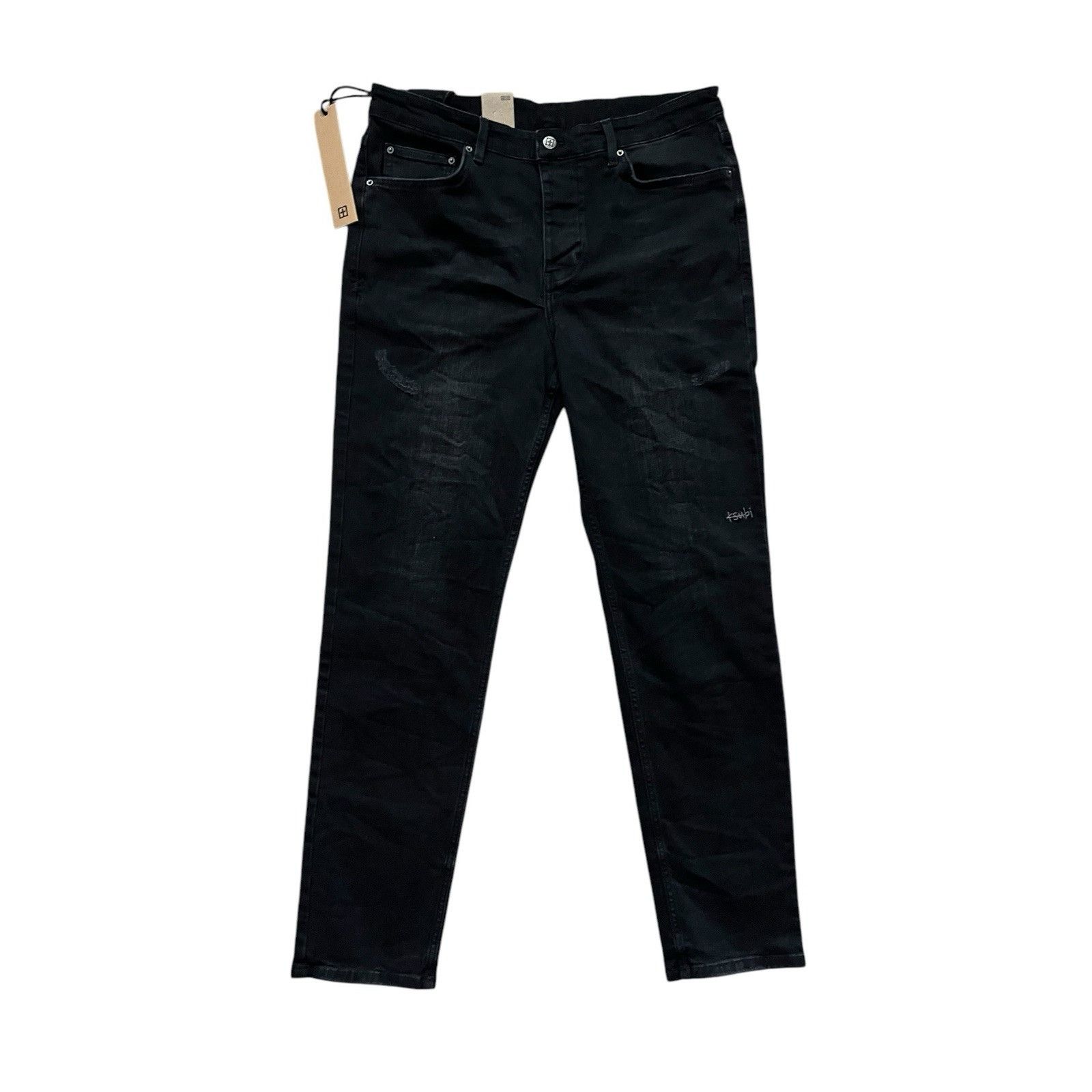Ksubi Ksubi Jeans Mens Chitch Slim Boneyard Black Size 36/32 Size US 36 / EU 52 - 1 Thumbnail