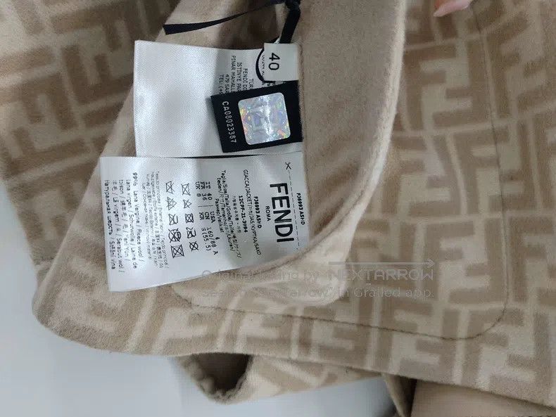 Fendi Fendi Cashmere coat Size XS / US 0-2 / IT 36-38 - 3 Thumbnail