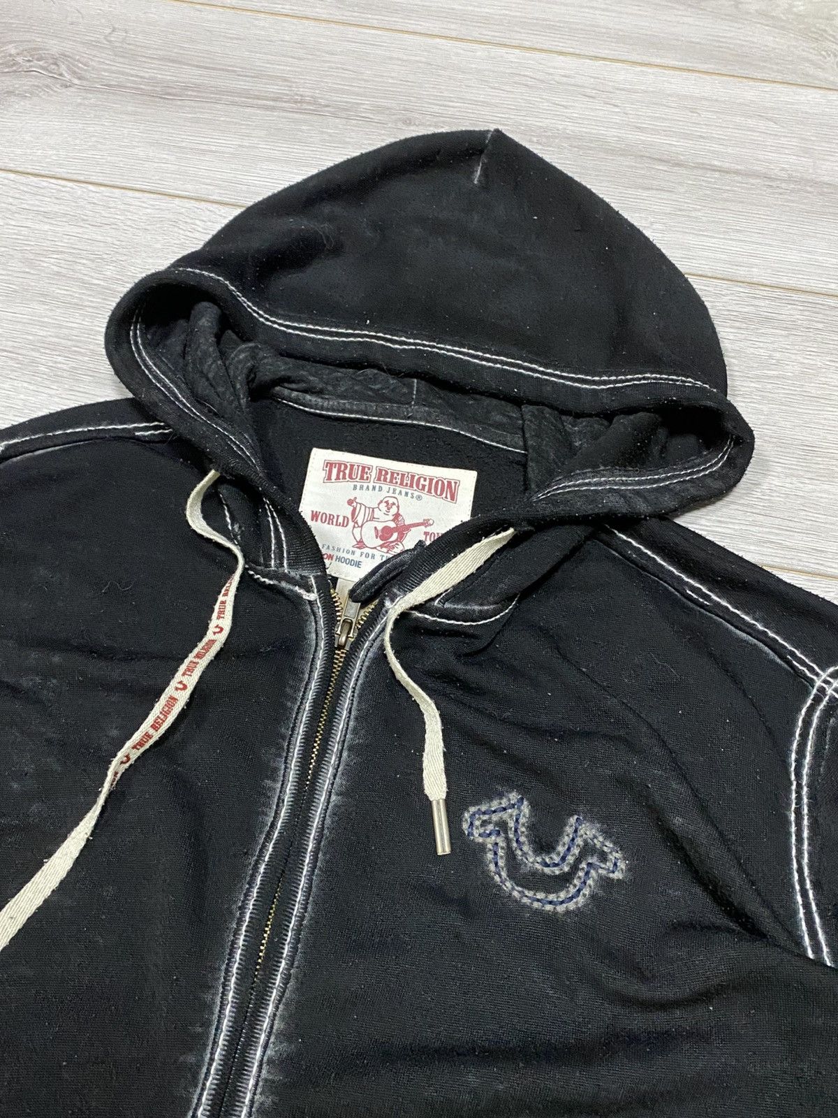 True Religion True Religion big logo Buddha vintage stitched hoodie horse Size US M / EU 48-50 / 2 - 3 Thumbnail