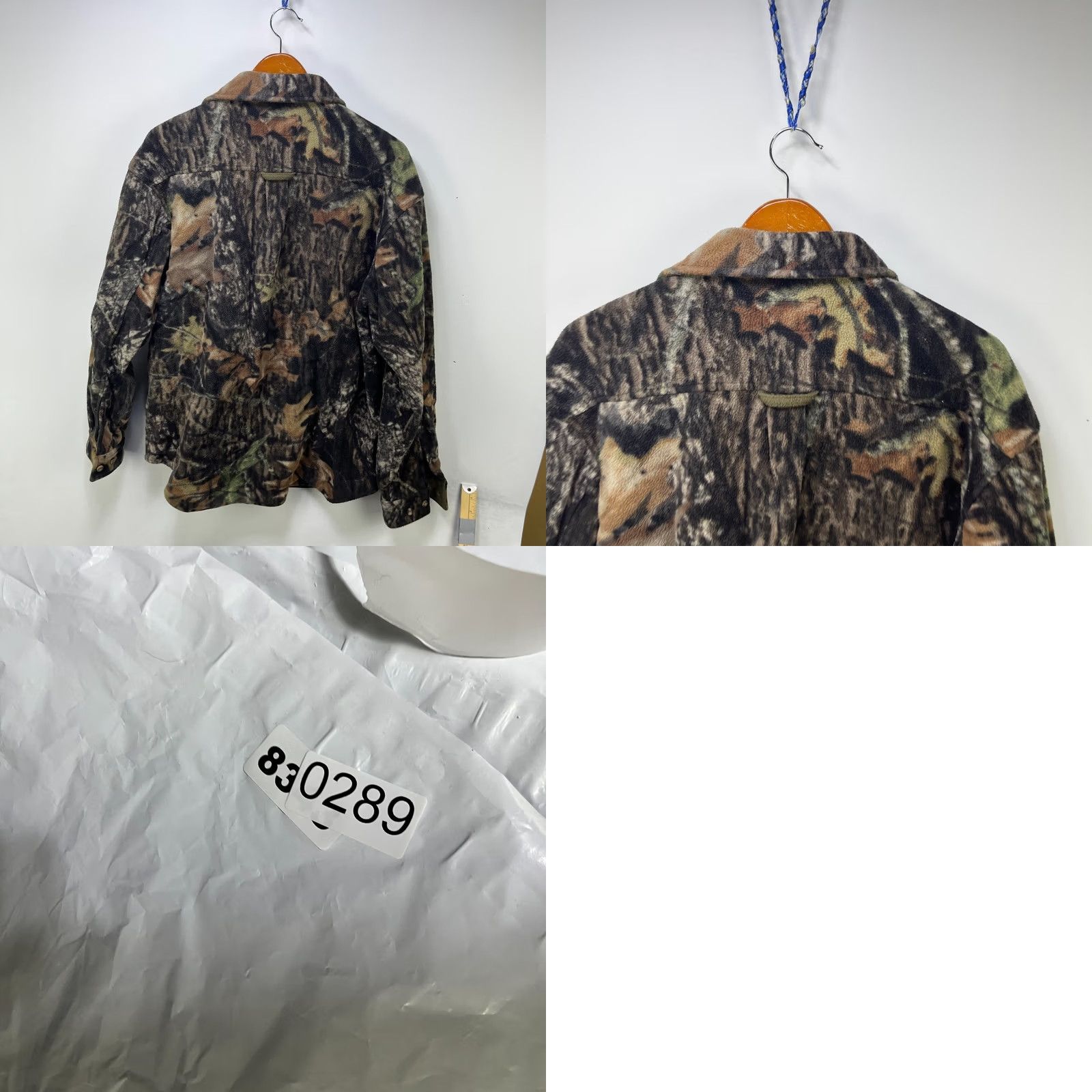 Vintage VINTAGE Real Tree Camo Fleece Button Up Sweater L Mens Green 90s Hunting Christmas Not Specified Size US L / EU 52-54 / 3 - 8 Thumbnail