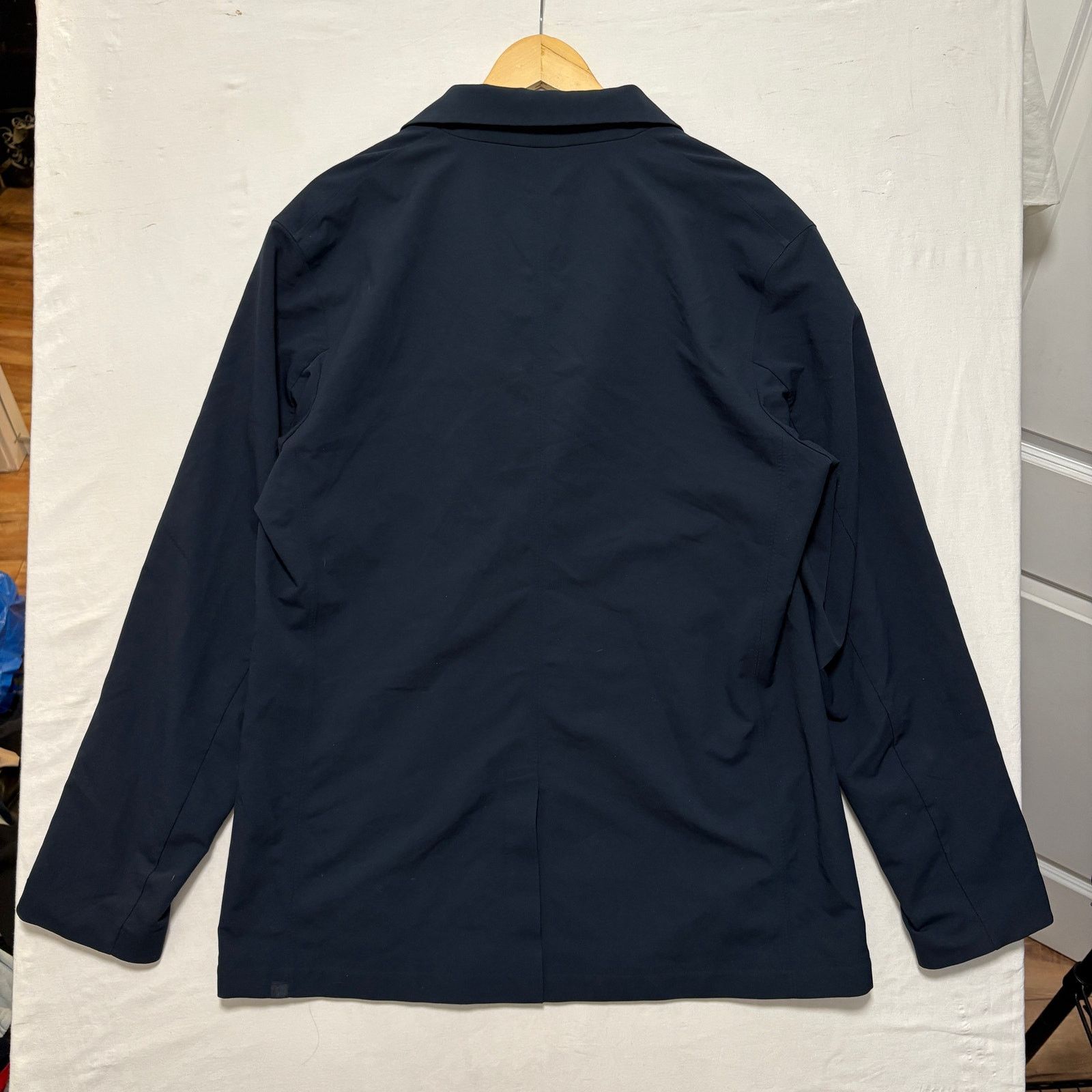 Lululemon Lululemon New Venture Button Front Blazer Jacket Navy M Size US M / EU 48-50 / 2 - 3 Thumbnail