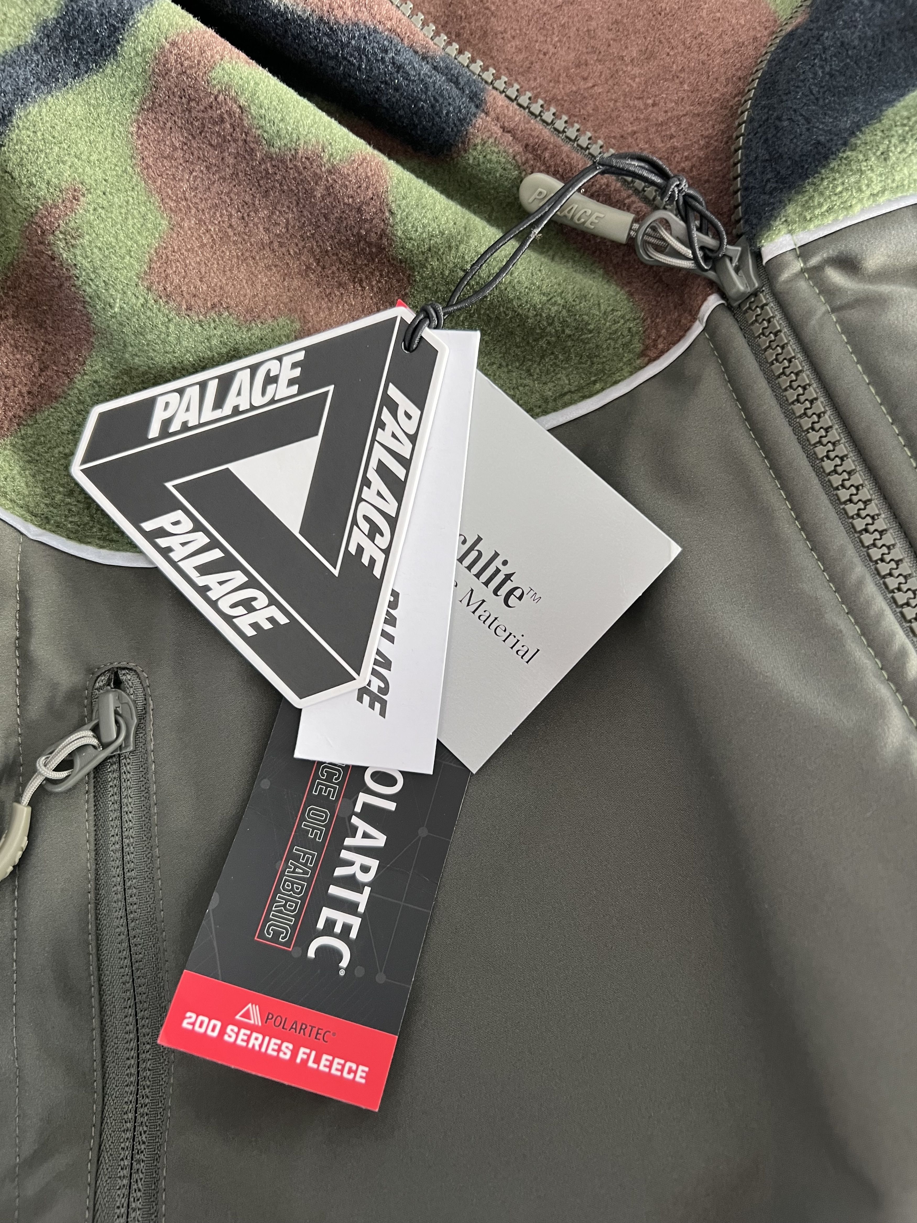 Palace Palace Polartec Fleece 3M Hooded Jacket in Camo Size US M / EU 48-50 / 2 - 7 Thumbnail