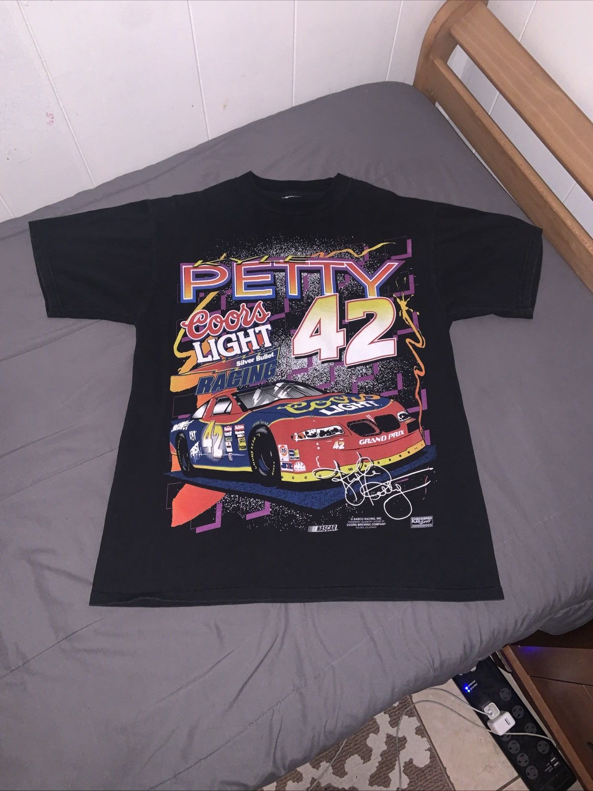 NASCAR Kyle Petty NASCAR T-Shirt AOP - Size Large Size US L / EU 52-54 / 3 - 1 Thumbnail