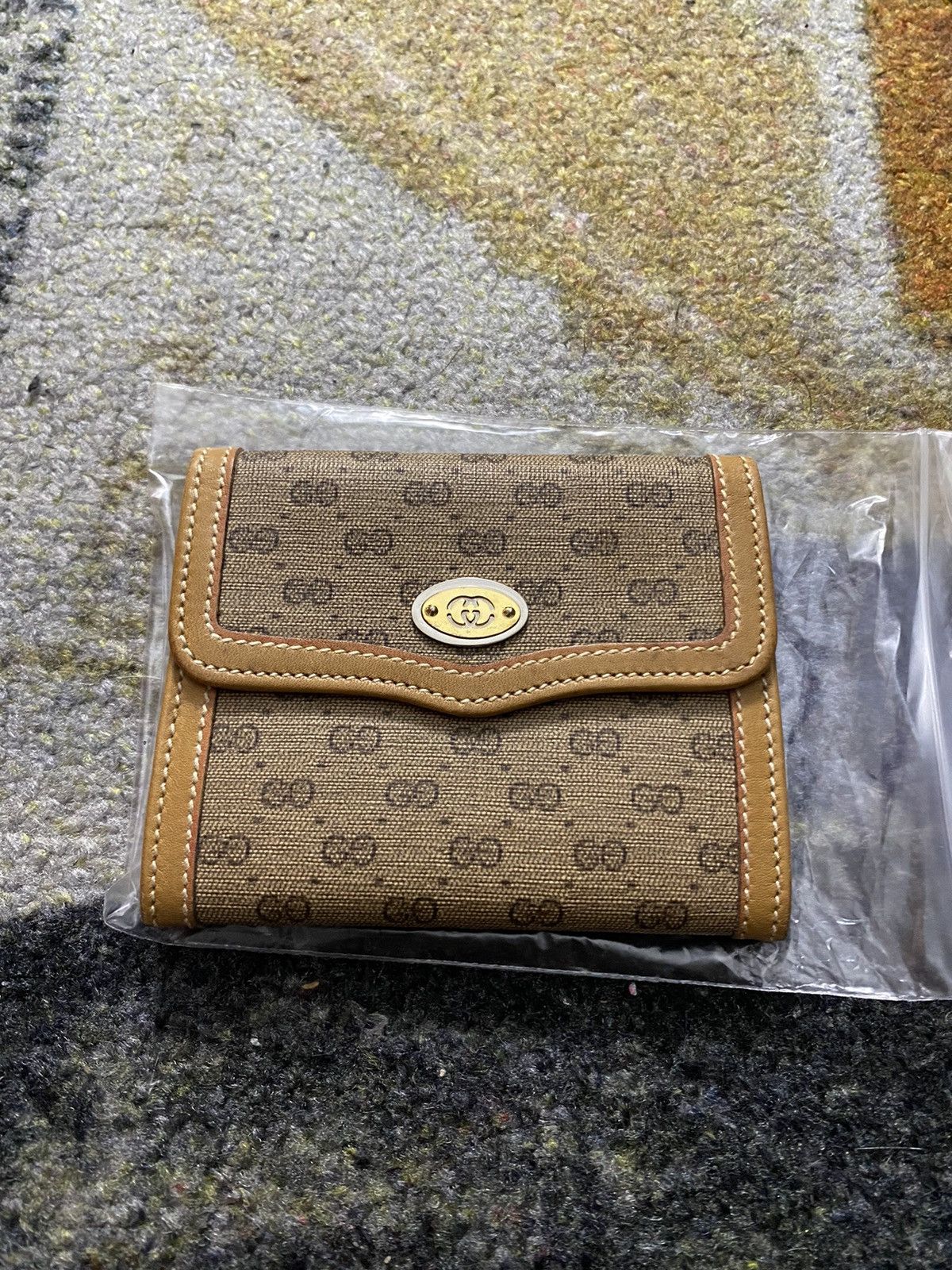 Gucci Gucci Micro GG Interlocking Folding Wallet Size ONE SIZE - 2 Thumbnail