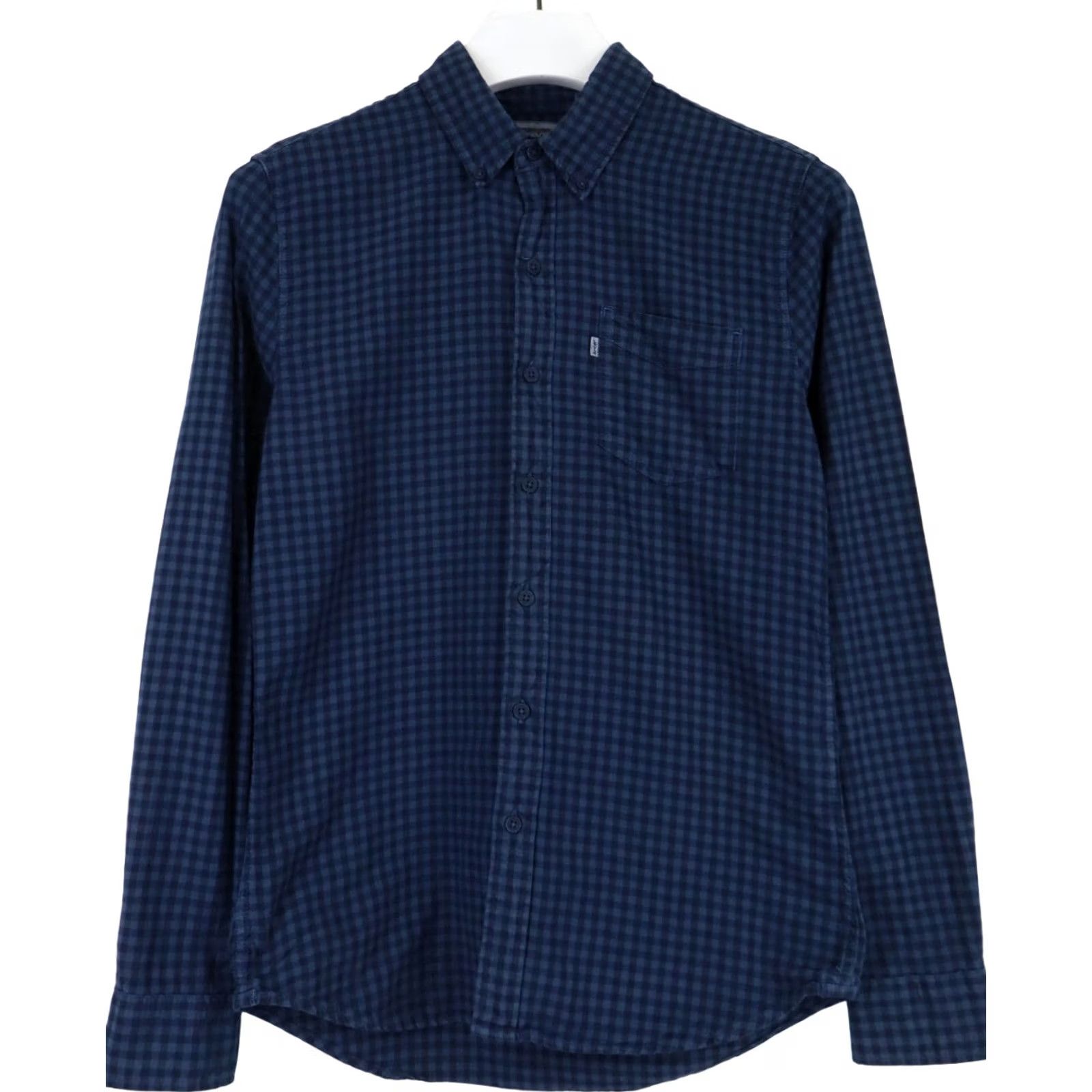 Levi's LEVI'S Shirt Men's SMALL Blue Check Button-Down Pocket Shirt Size US S / EU 44-46 / 1 - 2 Thumbnail
