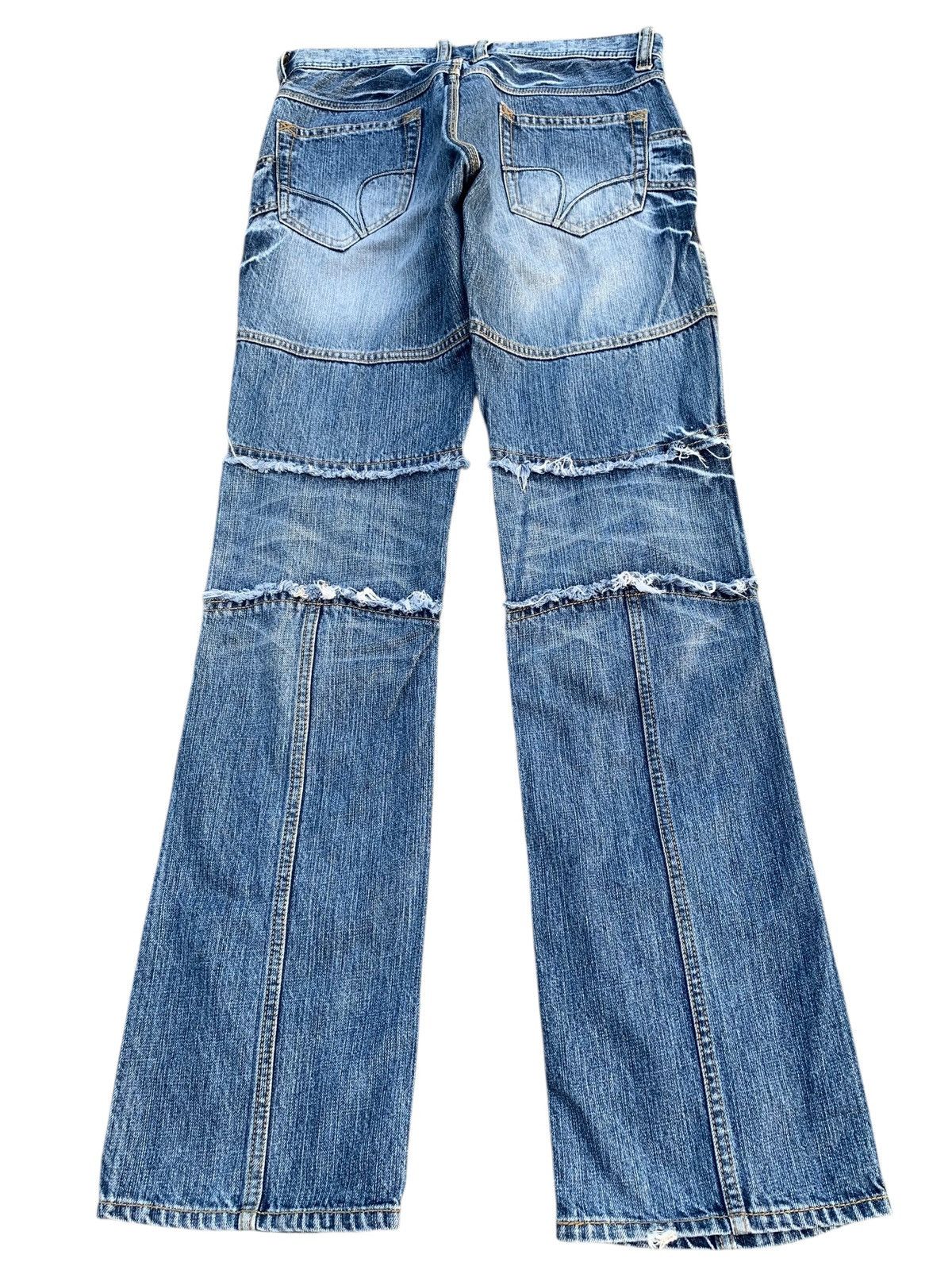 HIDEAWAYS RARE💥NICOLE CLUB HIDEWAYS HAGI JAPANESE DISTRESSED DENIM Size US 31 - 4 Thumbnail