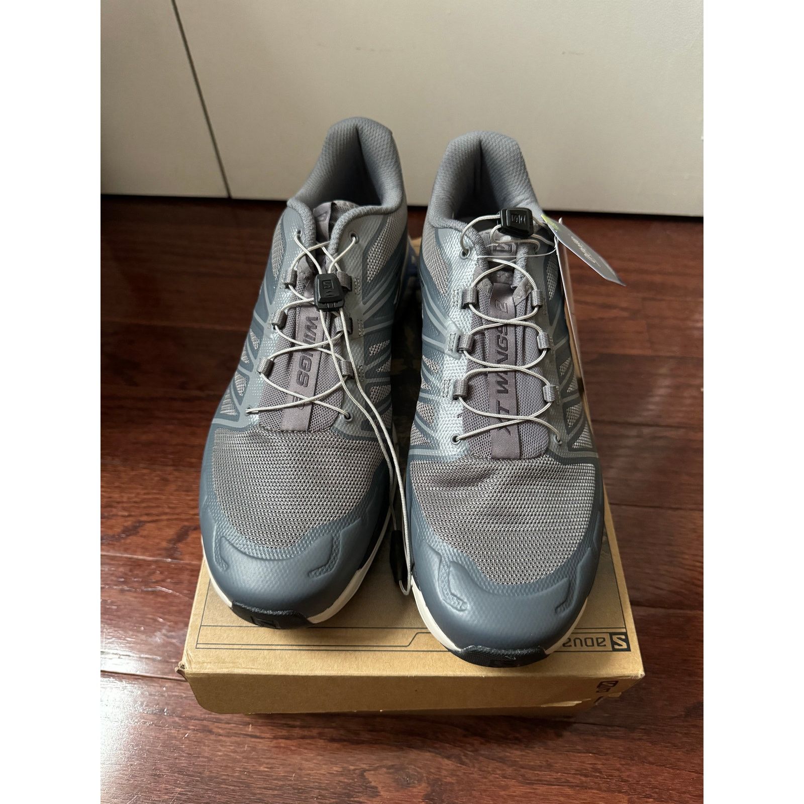 Salomon Grey Violet XT Wings 2 ADV Size US 12.5 / EU 45-46 - 2 Thumbnail