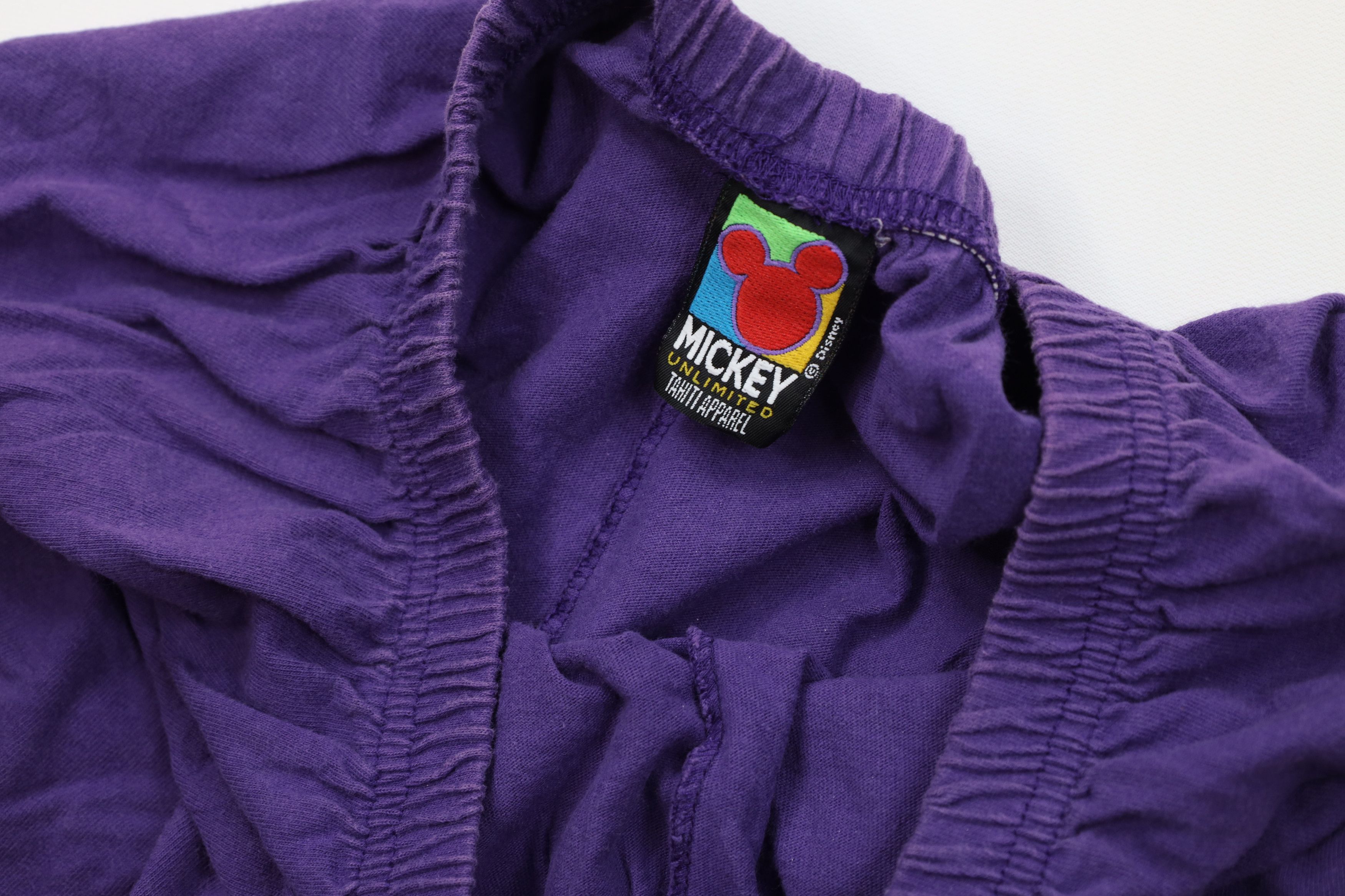 Disney Vintage 90s Disney Mickey Mouse and Friends Shorts Purple Size 26" / US 2 / IT 38 - 9 Thumbnail