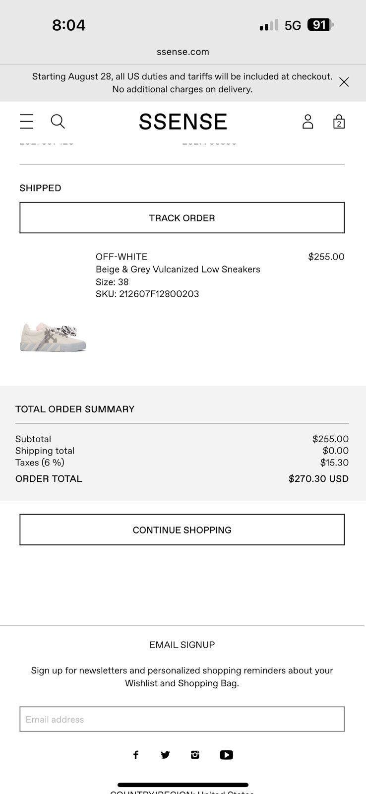 Other Off white low vulcanized canvas Size US 7 / IT 37 - 7 Thumbnail