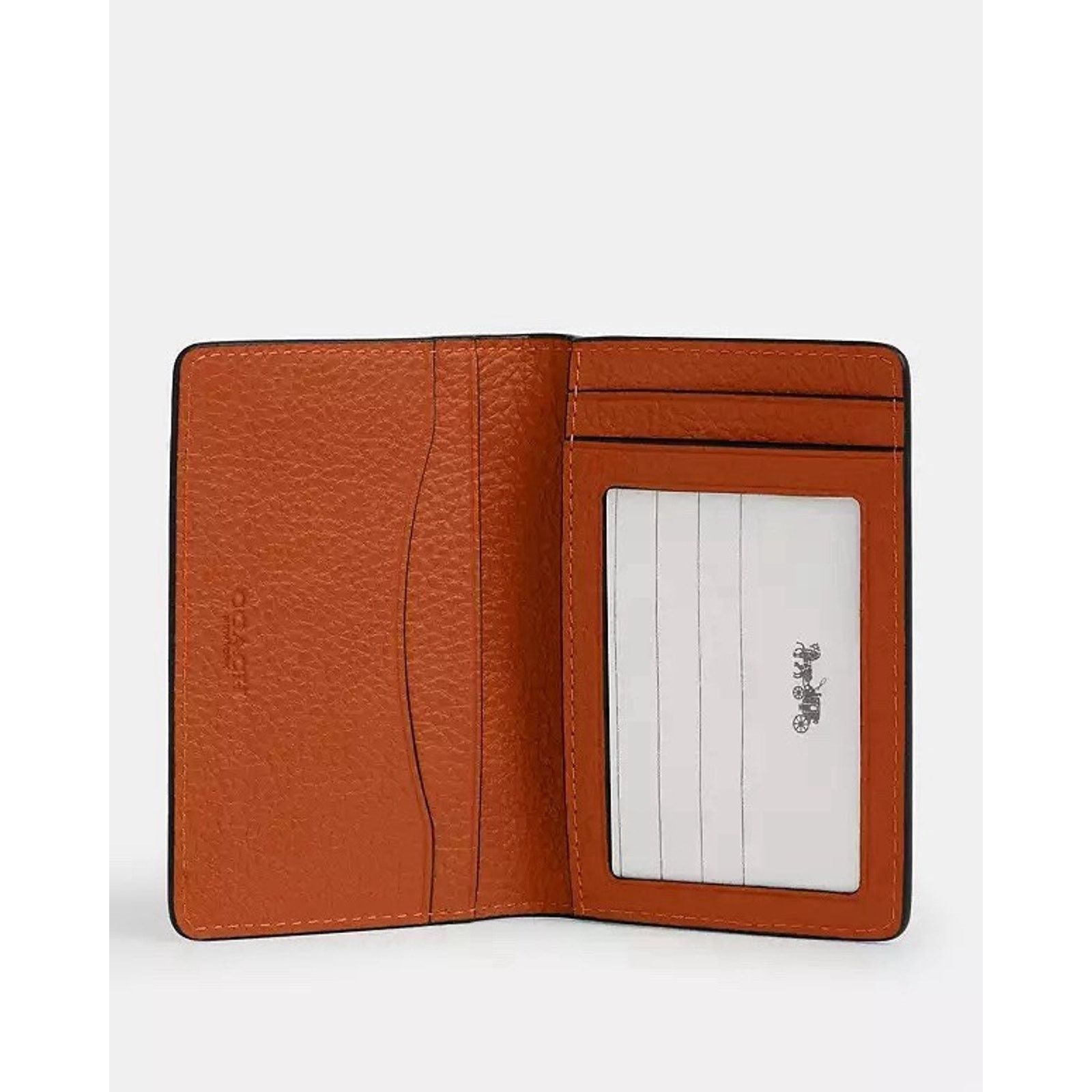 Coach NWT Coach CCG00 Id License Credit Card Wallet Leather Toffee Size ONE SIZE - 7 Thumbnail
