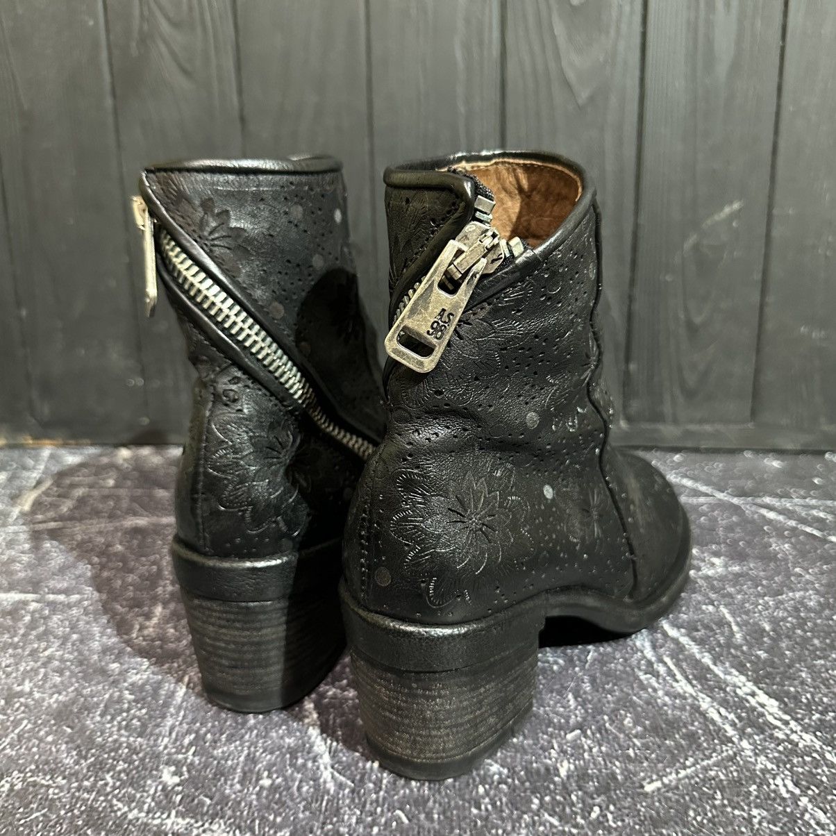A.S 98 Airsteps Women’s Leather Boots 37eu 6.5-7us RickOwens