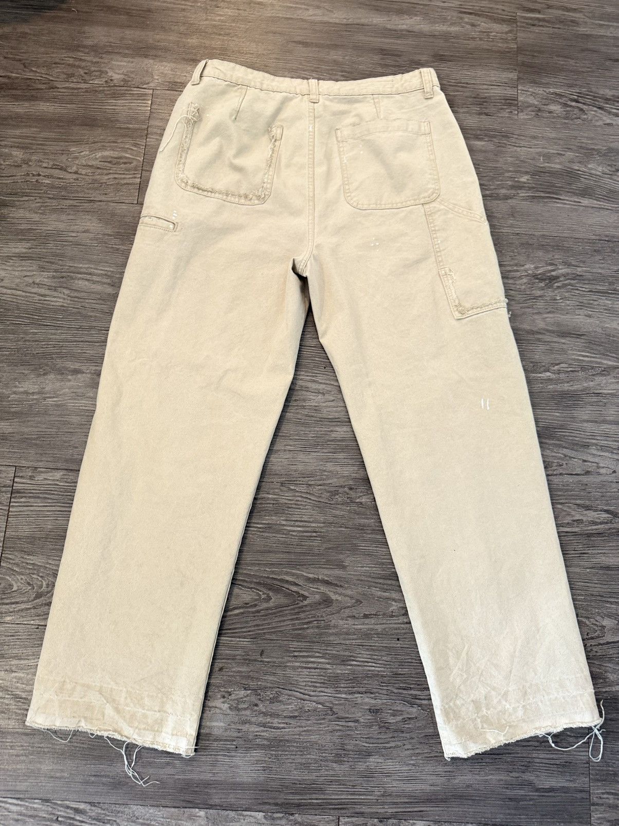 Zara Zara Tan Baggy Pants Size US 32 / EU 48 - 2 Thumbnail