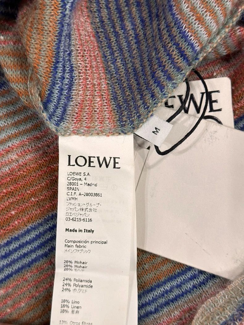 Loewe LOEWE Yellow hooded sweater dress Size M / US 6-8 / IT 42-44 - 4 Thumbnail