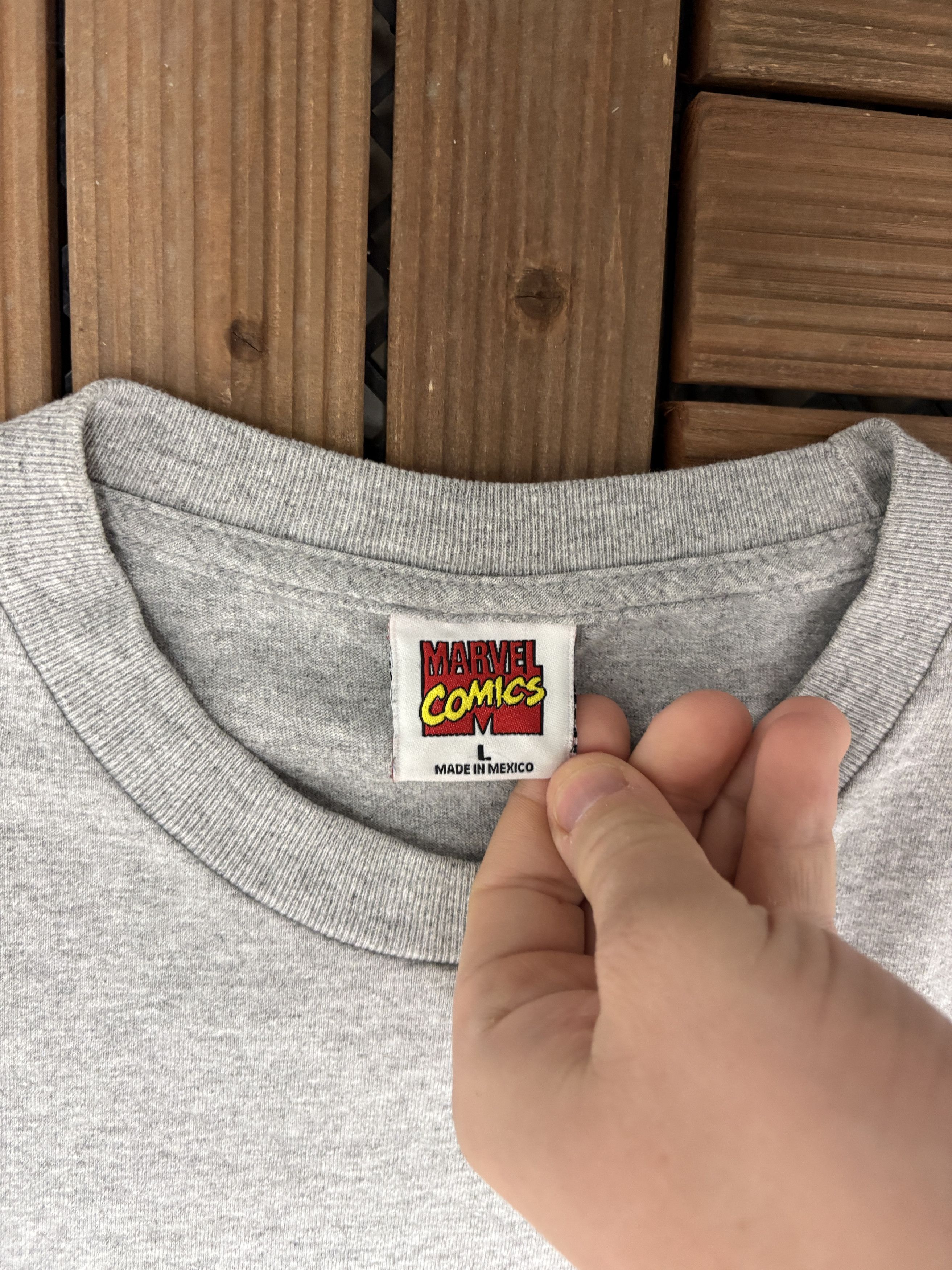 Vintage The Mighty Thor Vintage Grey T-Shirt Tee Size US L / EU 52-54 / 3 - 5 Thumbnail
