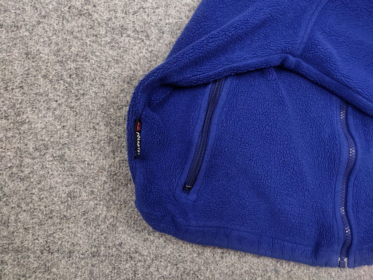 The North Face Vintage 90's The North Face Genezis Fleece Zip Blue Jacket Size US M / EU 48-50 / 2 - 9 Thumbnail