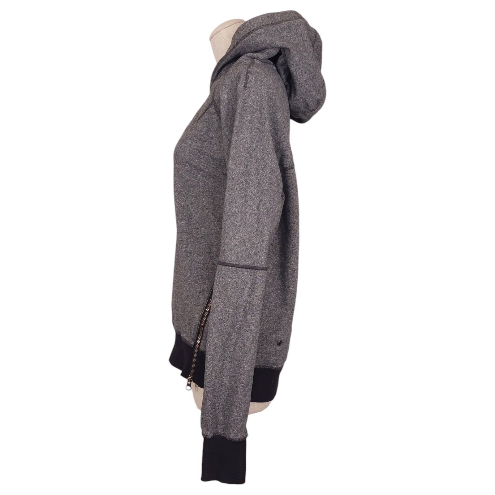 Lululemon Lululemon Om & Roam Pullover Heathered Speckled Black Sz 2 Size XS / US 0-2 / IT 36-38 - 2 Thumbnail