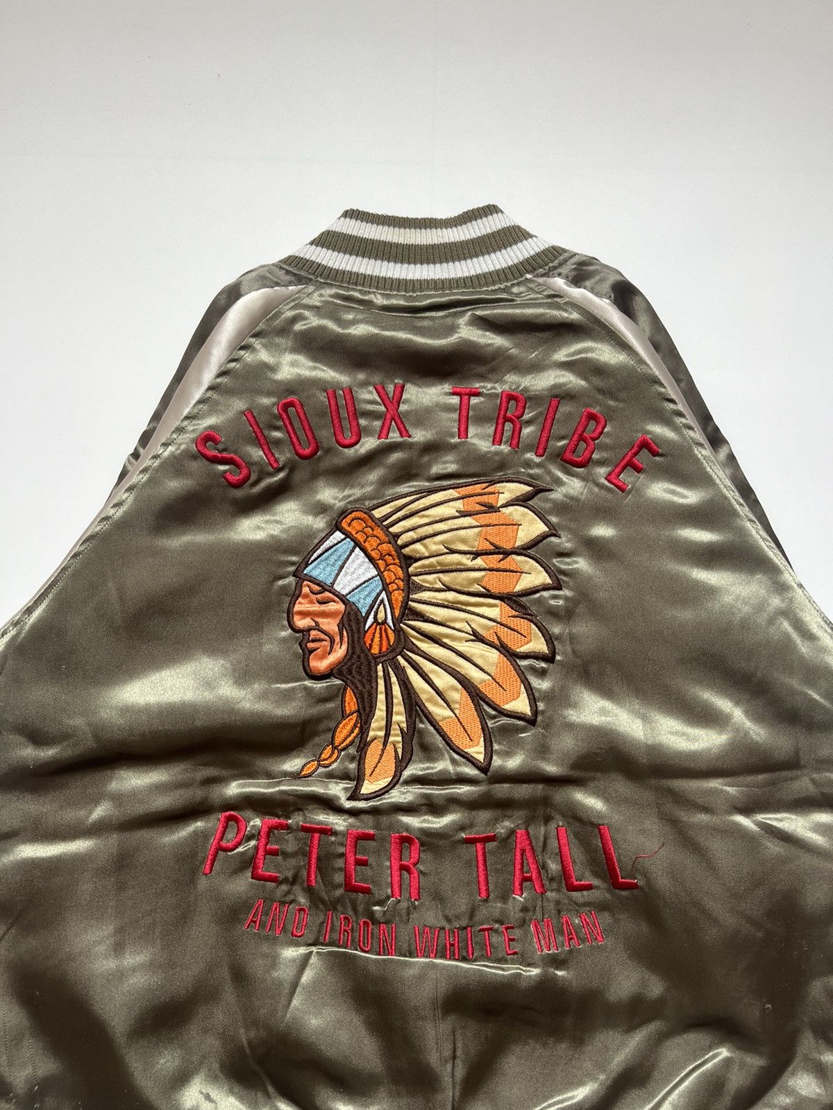 Japanese Brand Sidux Tribe Peter Tall Apache Sukajan Souvenir Jacket Size US M / EU 48-50 / 2 - 2 Thumbnail