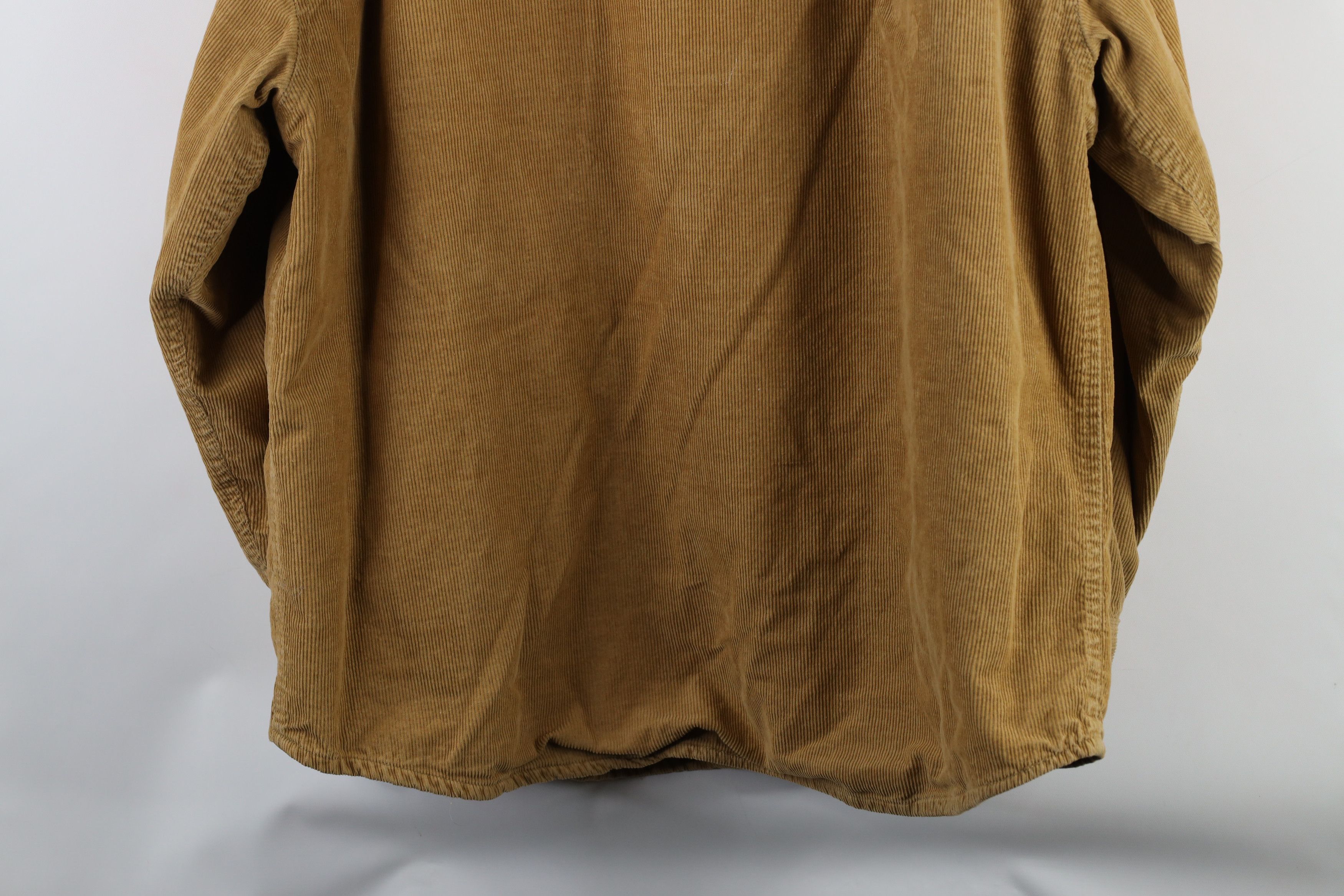 Vintage Vintage 90s Streetwear Flannel Lined Corduroy Shirt Jacket Size US L / EU 52-54 / 3 - 15 Thumbnail