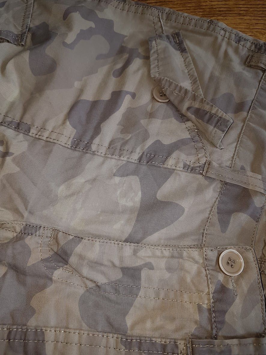 Hysteric Glamour Skinny Boot Cut Flared Camo Cargo Pants Size US 26 / EU 42 - 11 Thumbnail