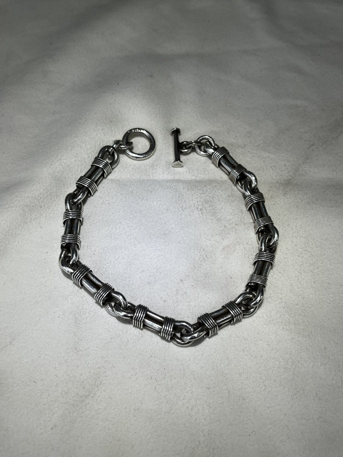 Sterling Silver Handmade 1of1 Bracelet Size ONE SIZE - 2 Thumbnail