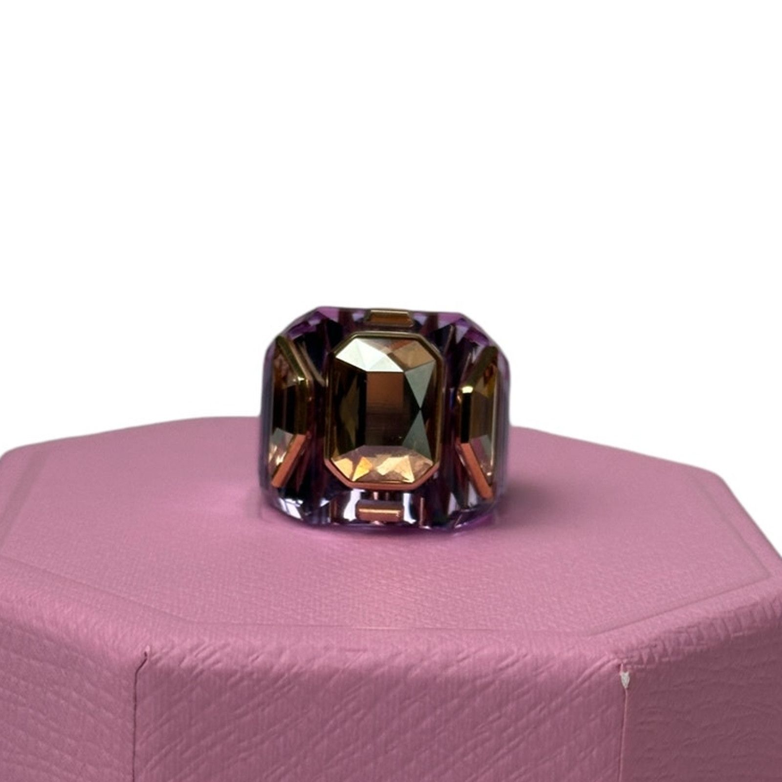 Swarovski Swarovski Chroma cocktail ring Purple, Eur 55 7 USA Size ONE SIZE - 4 Thumbnail