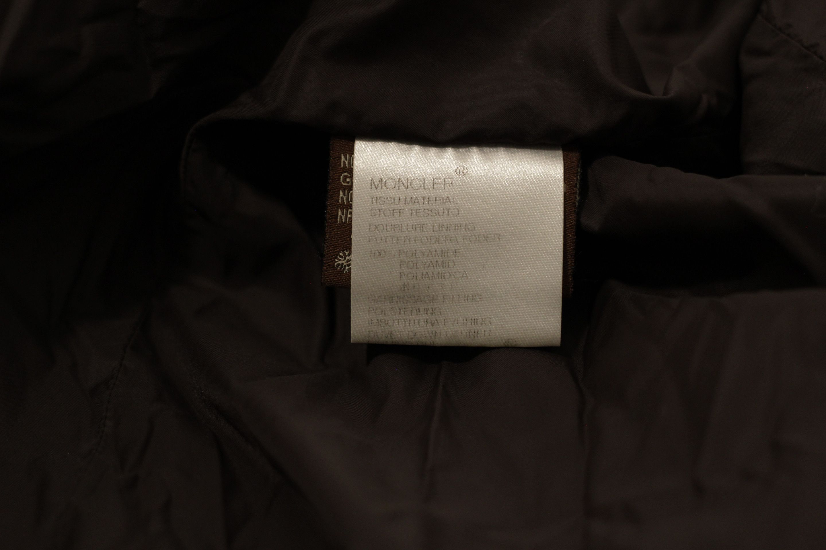Moncler Vintage Moncler Size 3 Dark Brown Long Down Coat 90s Size M / US 6-8 / IT 42-44 - 8 Thumbnail