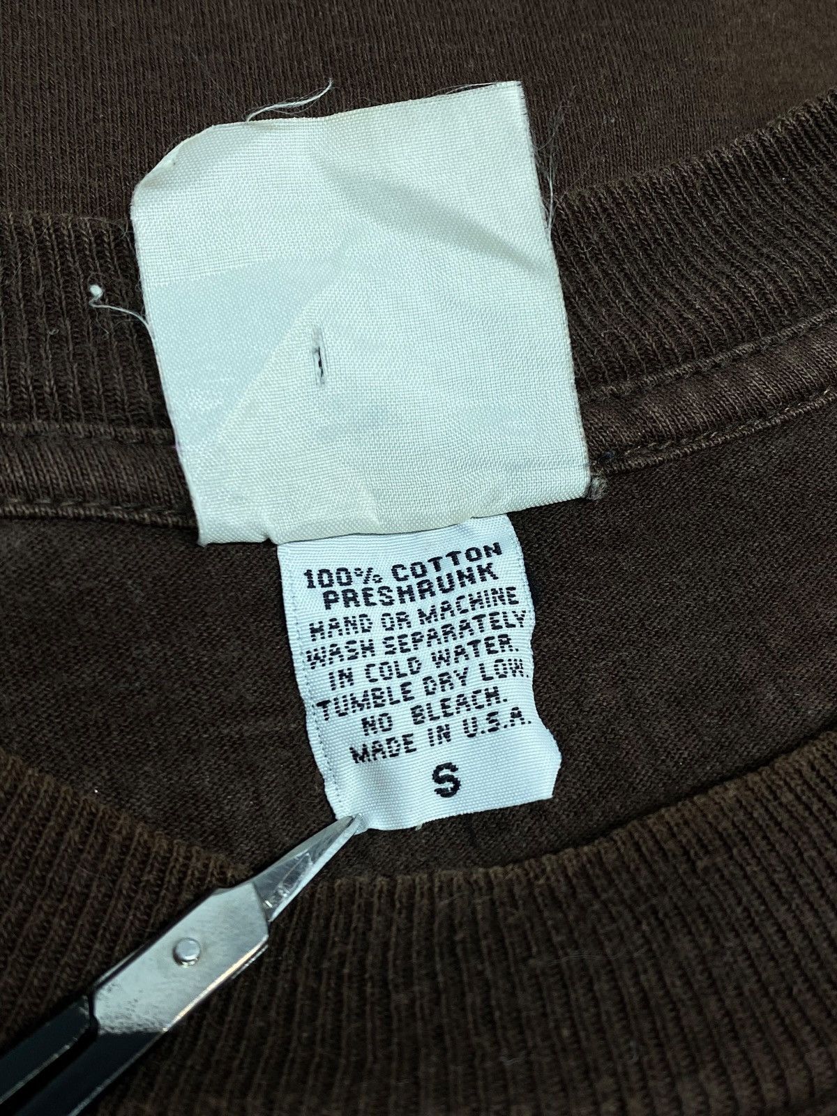 Vintage Vintage Resonance Einstein Graphic Tee USA Made Brown Size US S / EU 44-46 / 1 - 10 Thumbnail