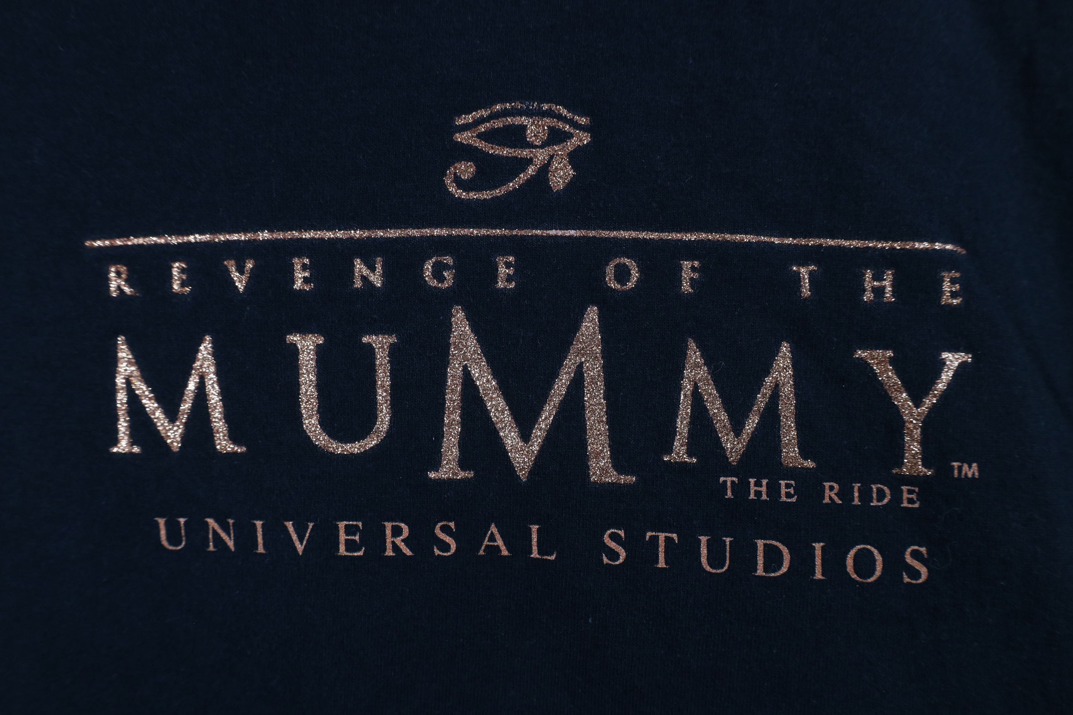 Vintage Vintage Y2K 2004 Universal Studios Revenge of Mummy T-Shirt Size M / US 6-8 / IT 42-44 - 4 Thumbnail
