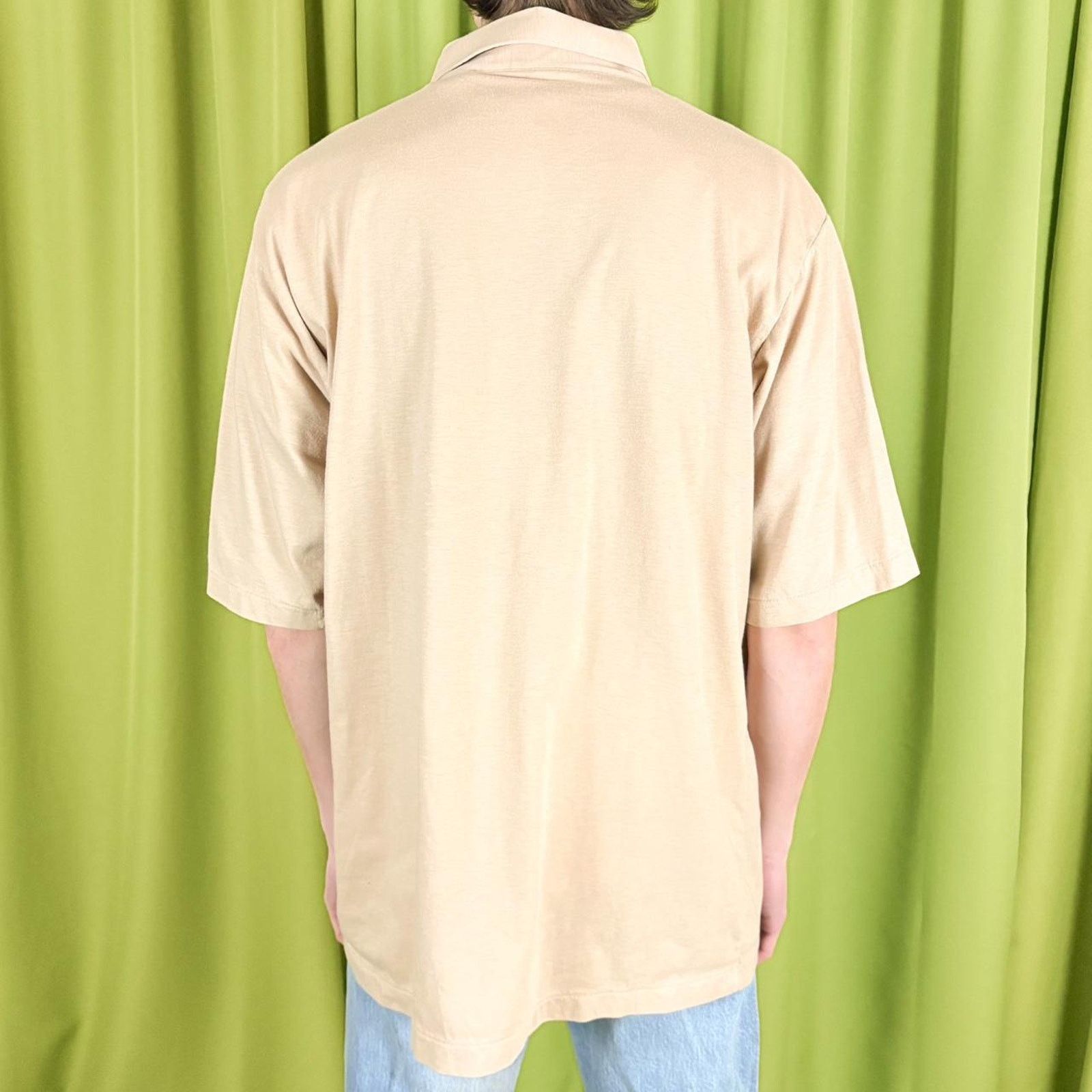 PGA Tour 80s Vintage Beige 1986 PGA Championship Inverness Club Polo Size US XL / EU 56 / 4 - 4 Thumbnail