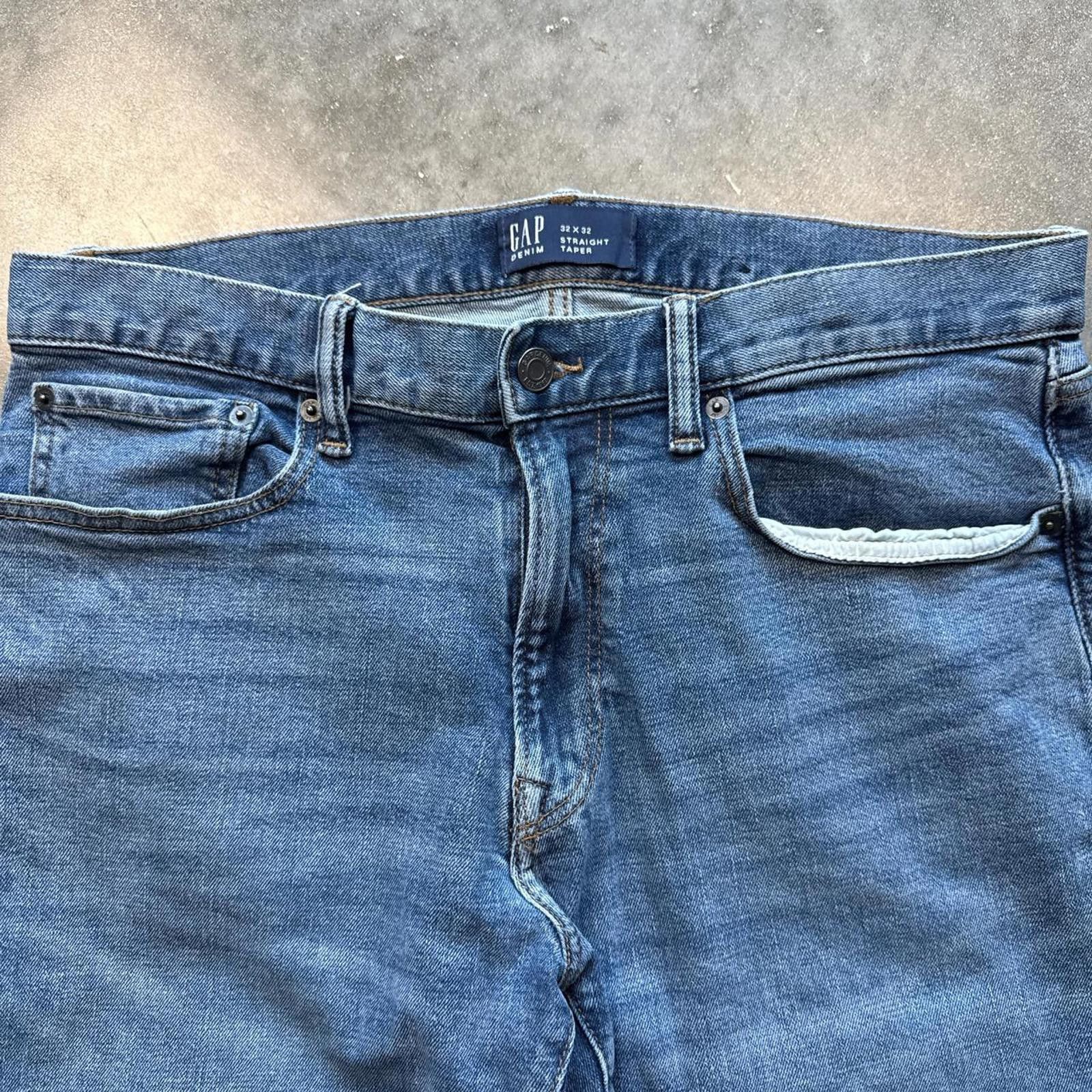 Gap Gap light wash straight leg jeans #gapjeans Size 32" / US 10 / IT 46 - 3 Thumbnail