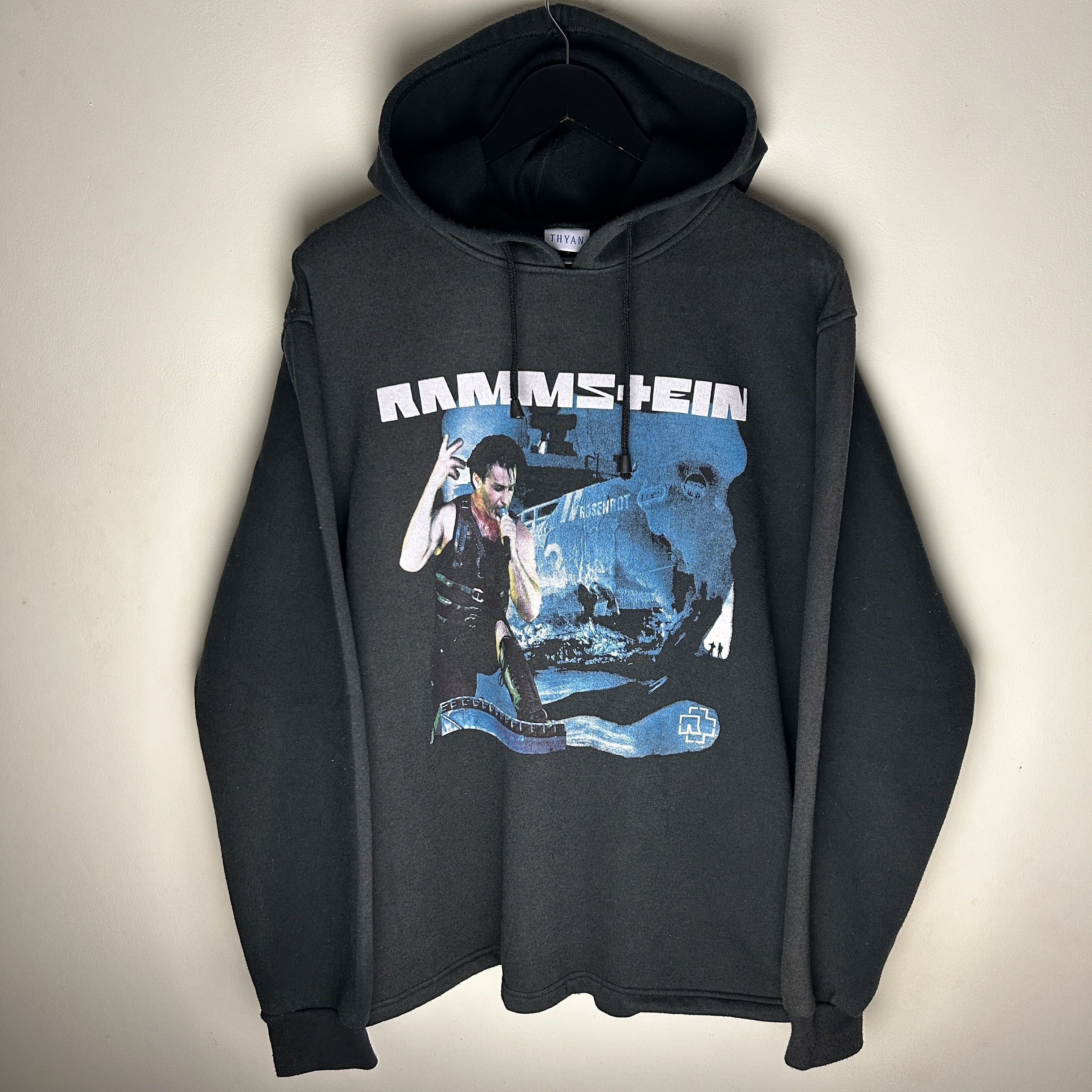 Band Tees Vintage Rammstein Rosenrot 2005 Band Hoodie Size US XL / EU 56 / 4 - 1 Thumbnail