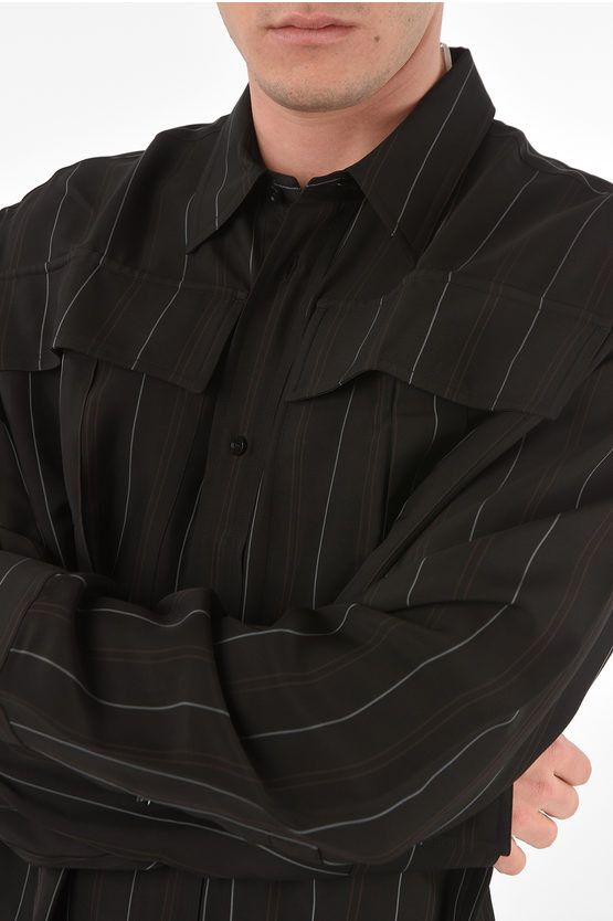 OAMC Viscose Kibbo Striped Shirt sz S Size US S / EU 44-46 / 1 - 4 Thumbnail