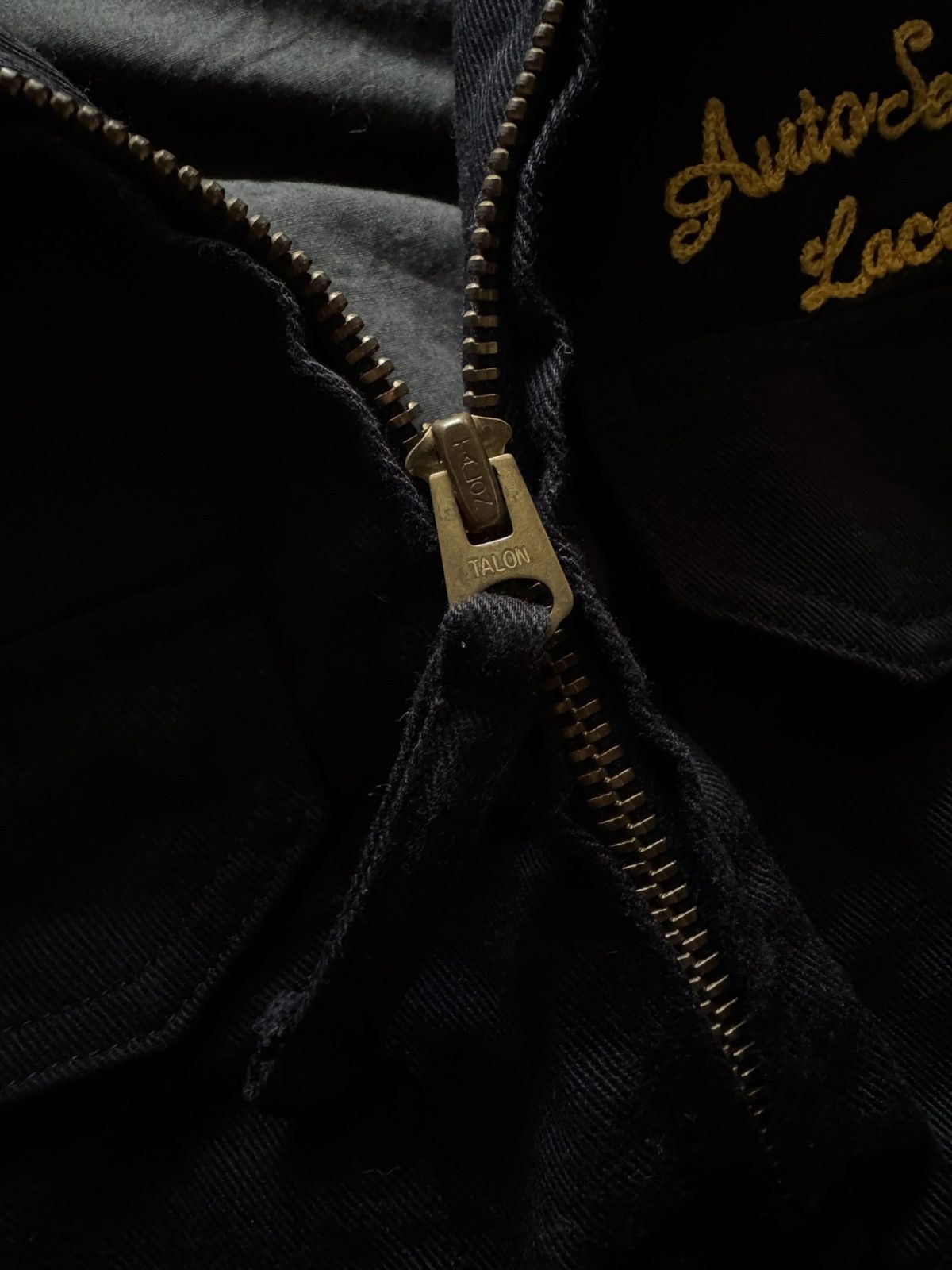 Japanese Brand The Calee Tokyo Auto Service Black Work Jacket Size US M / EU 48-50 / 2 - 11 Thumbnail
