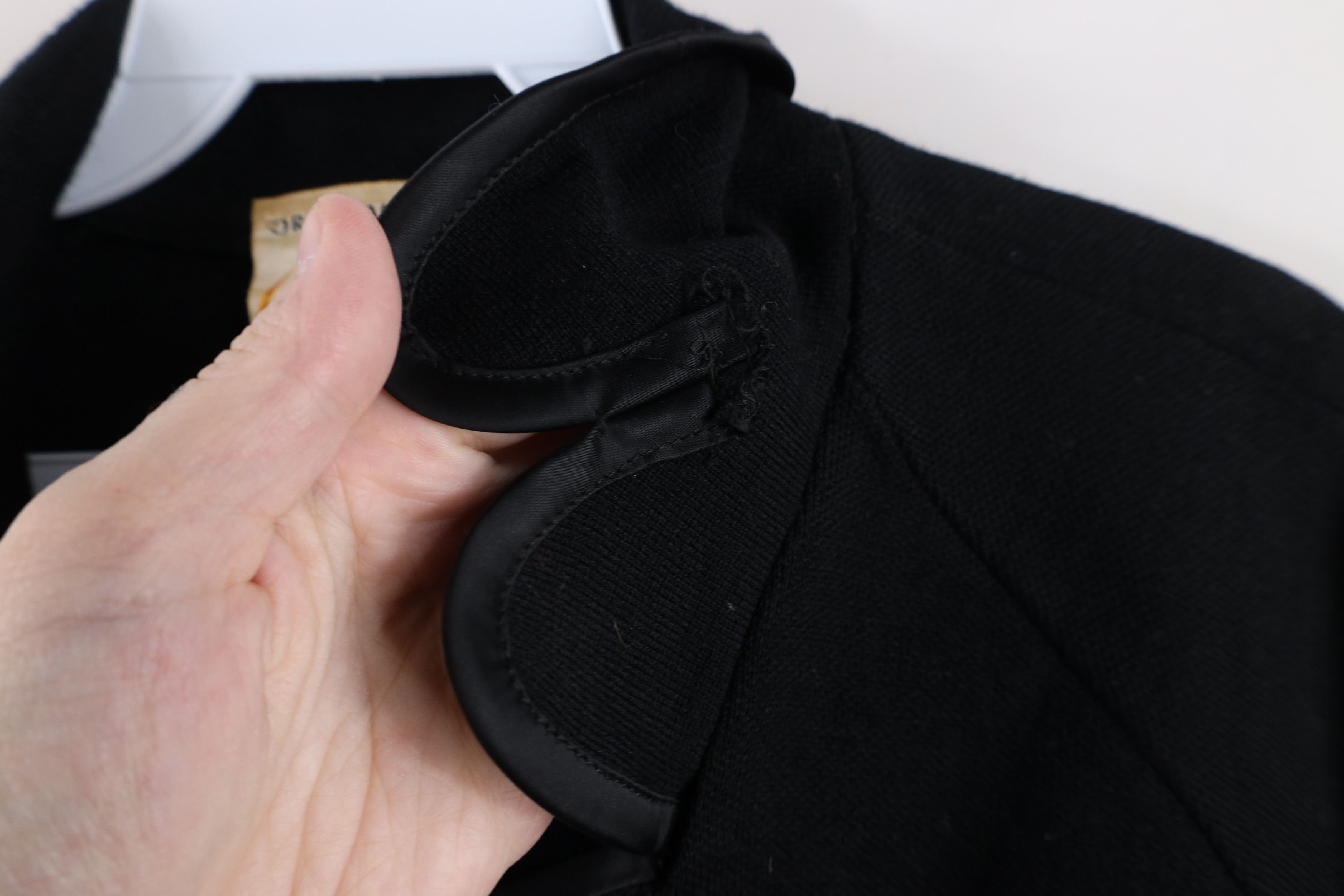 Vintage Vintage 50s 60s Rockabilly Trim Wool Knit Blazer Jacket USA Size M / US 6-8 / IT 42-44 - 5 Thumbnail
