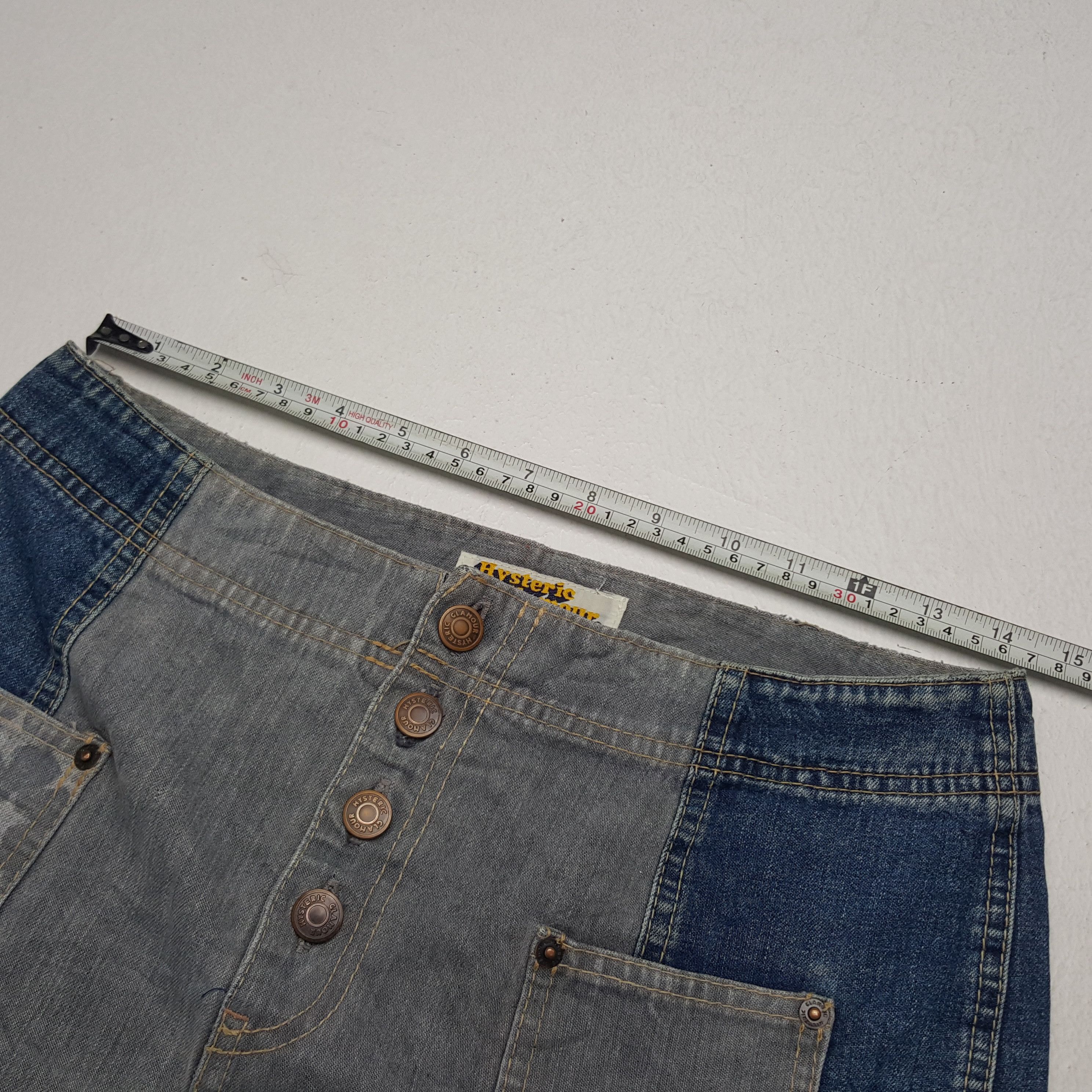 Hysteric Glamour × Japanese Brand × Vintage Vintage Hysteric Glamour Japanese Brand Denim Skirts Size 28" / US 6 / IT 42 - 5 Thumbnail