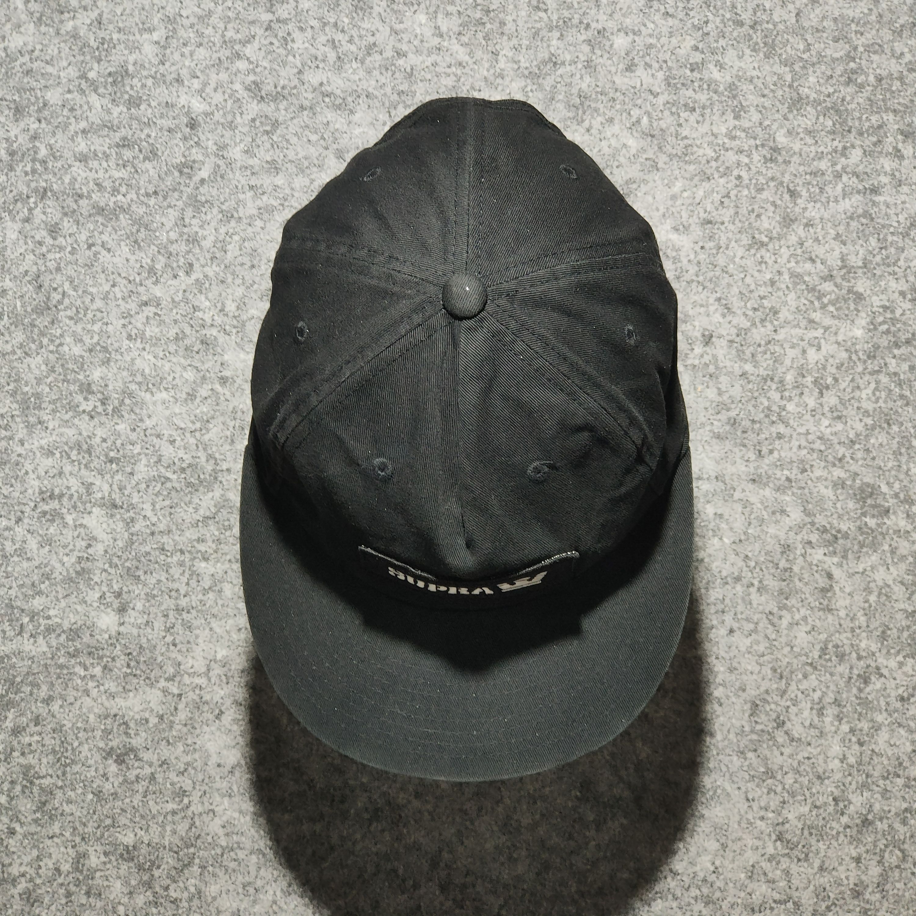 Supra 🔥Supra Black Cap Good Condition Size ONE SIZE - 5 Thumbnail