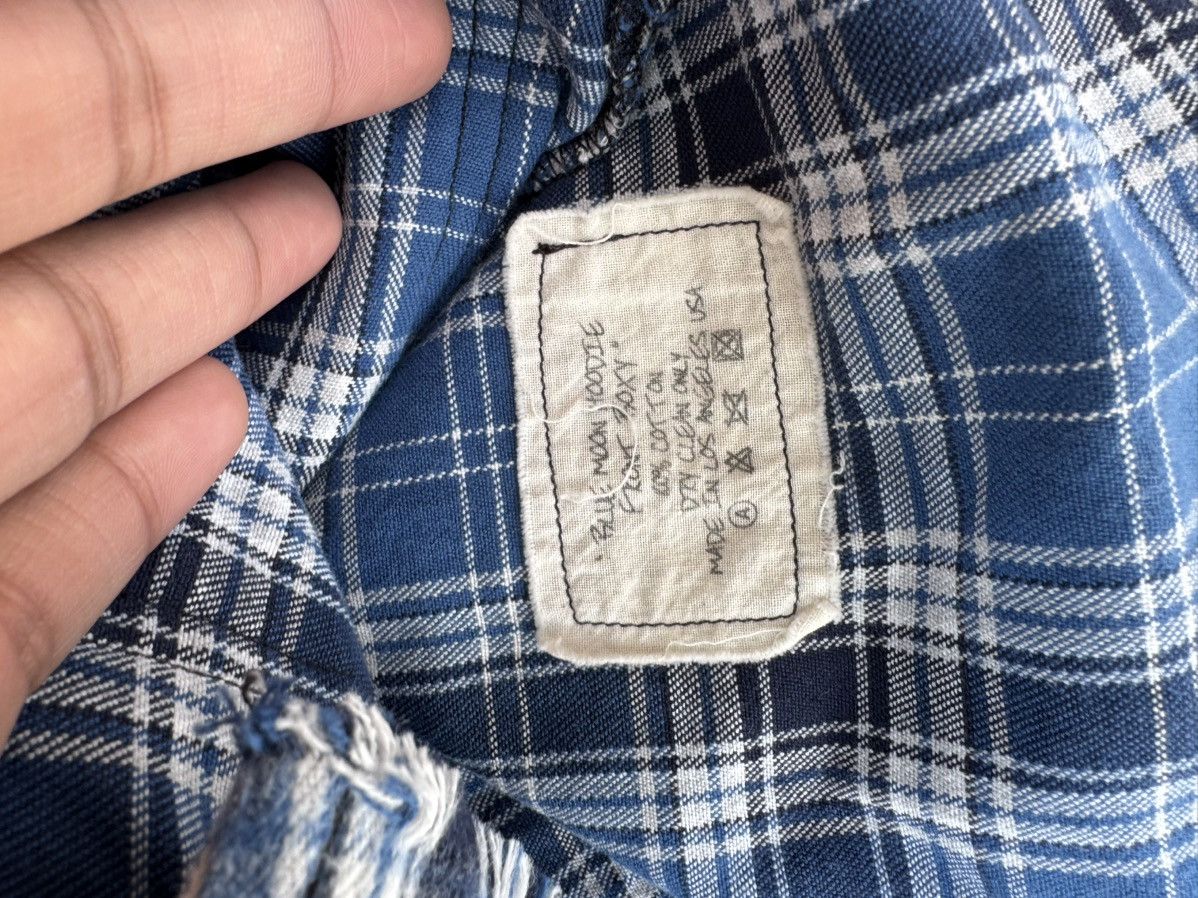 Greg Lauren Greg Lauren Blue Plaid Zip Up Hoodie Size US XL / EU 56 / 4 - 3 Thumbnail