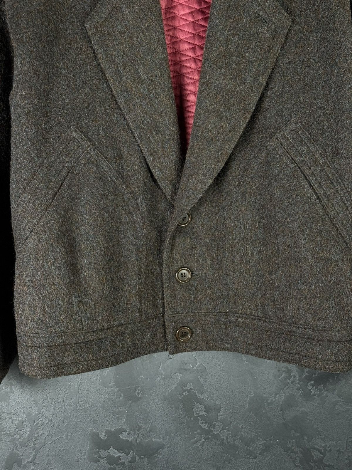 Pal Zileri Pal Zileri Vitnage Wool Mohair Italy Designer Bomber Jacket Size US M / EU 48-50 / 2 - 4 Thumbnail